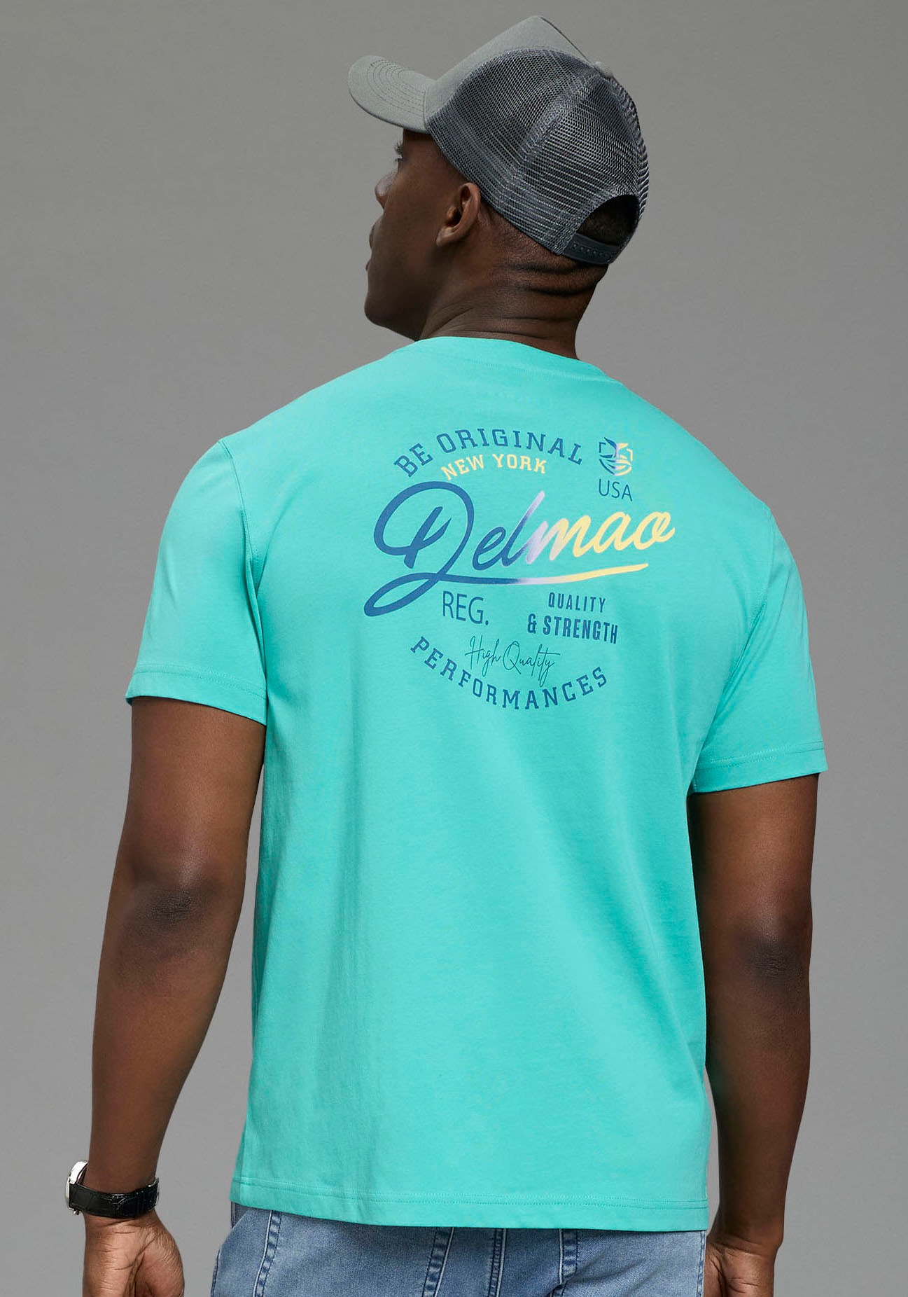 Mans World Baseball Cap mit trendigem Netzeinsatz und verstellbarem Riegel günstig online kaufen