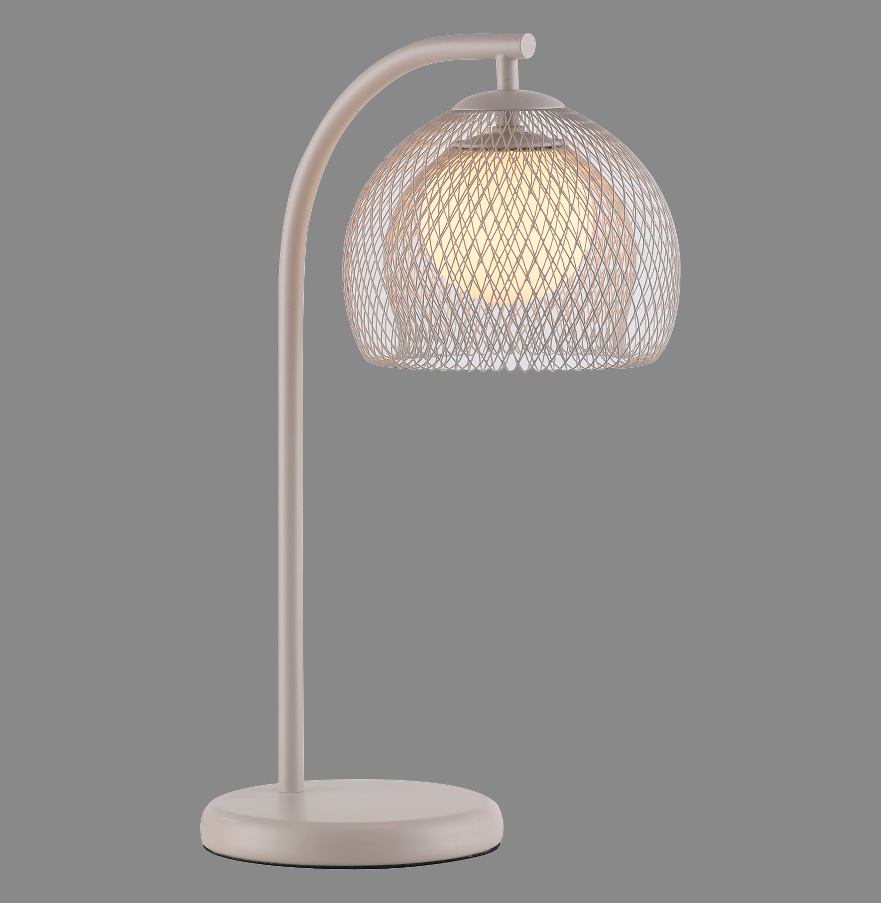 SCHÖNER WOHNEN-Kollektion Tischleuchte »MESH« G9 1 Stk. Modernes Design, sanftes Licht & stilvolle Sandbrise-Optik