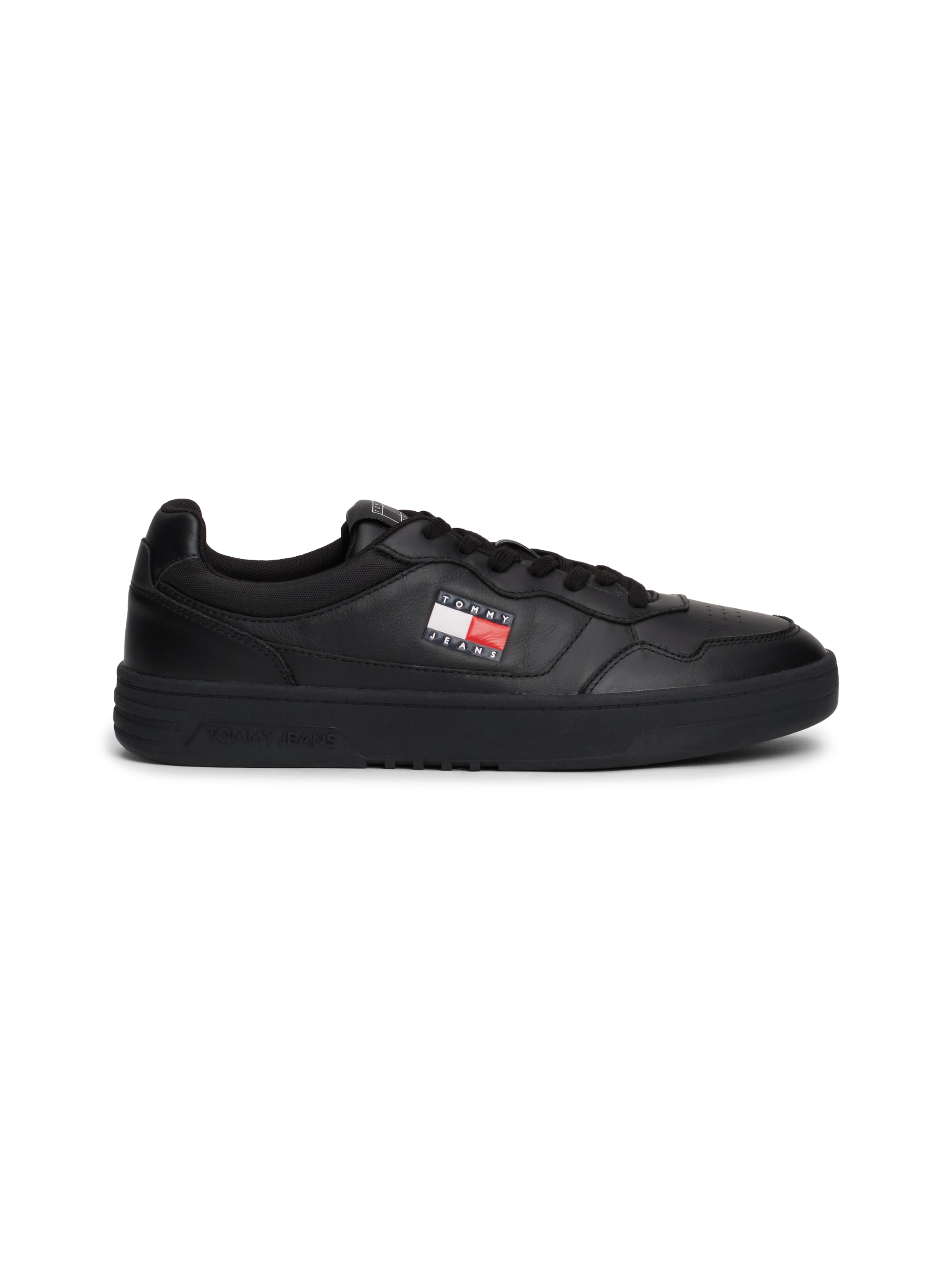Tommy Jeans Sneaker »(NEW) TJM CUPSOLE LEATHER ESS«, Freizeitschuh, Halbschuh, Schnürschuh im Basket-Look