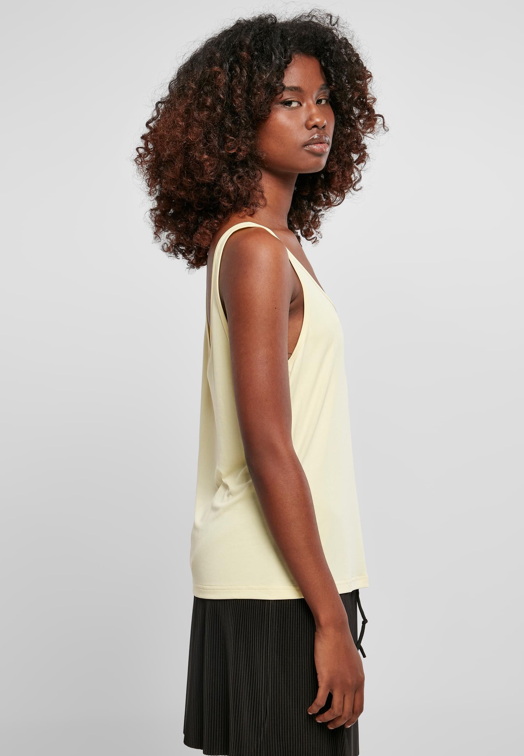 URBAN CLASSICS Muskelshirt »Urban Classics Damen Ladies Modal Loose Top«, (1 tlg.)