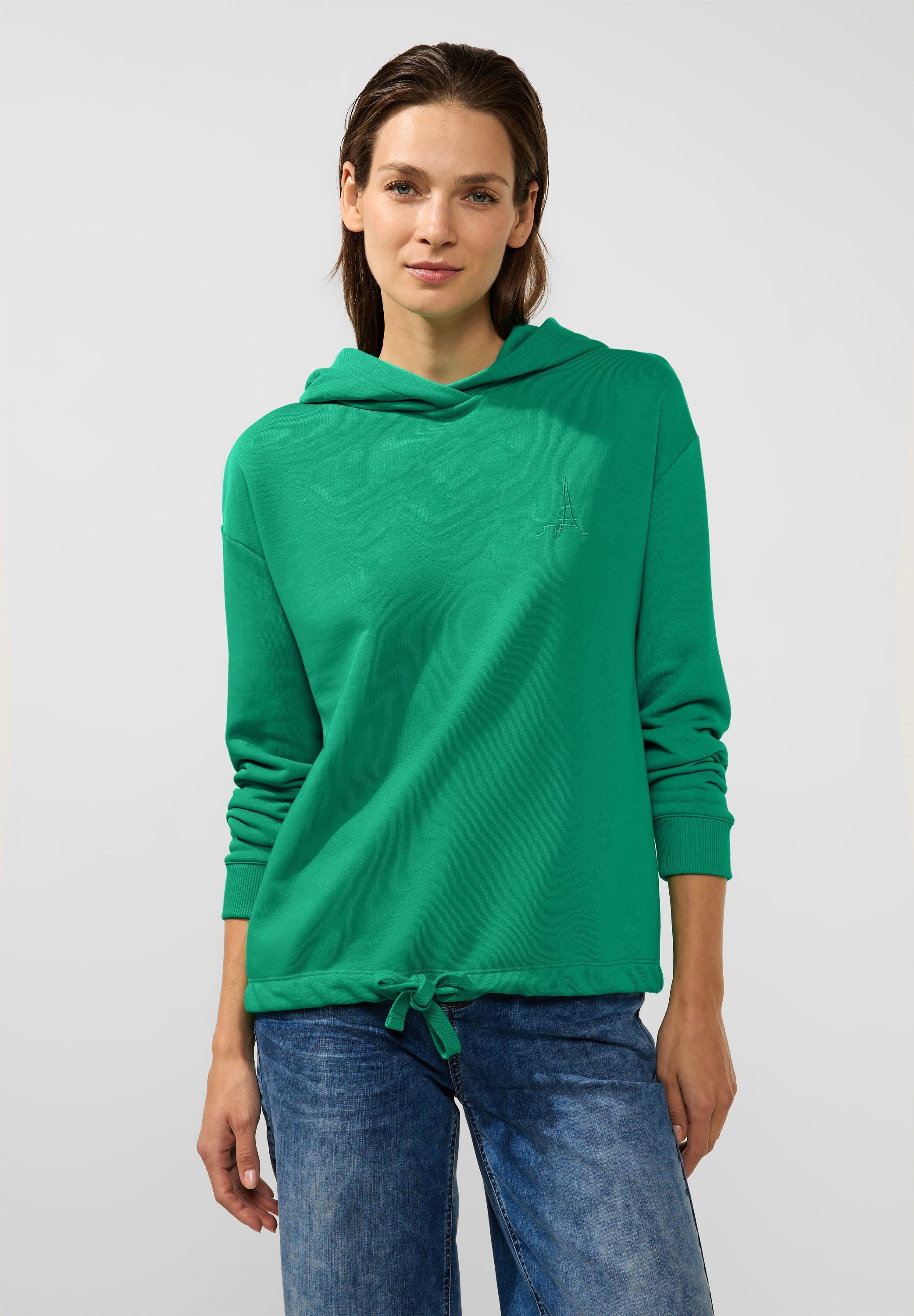 STREET ONE Hoodie, im soften Baumwoll-Mix