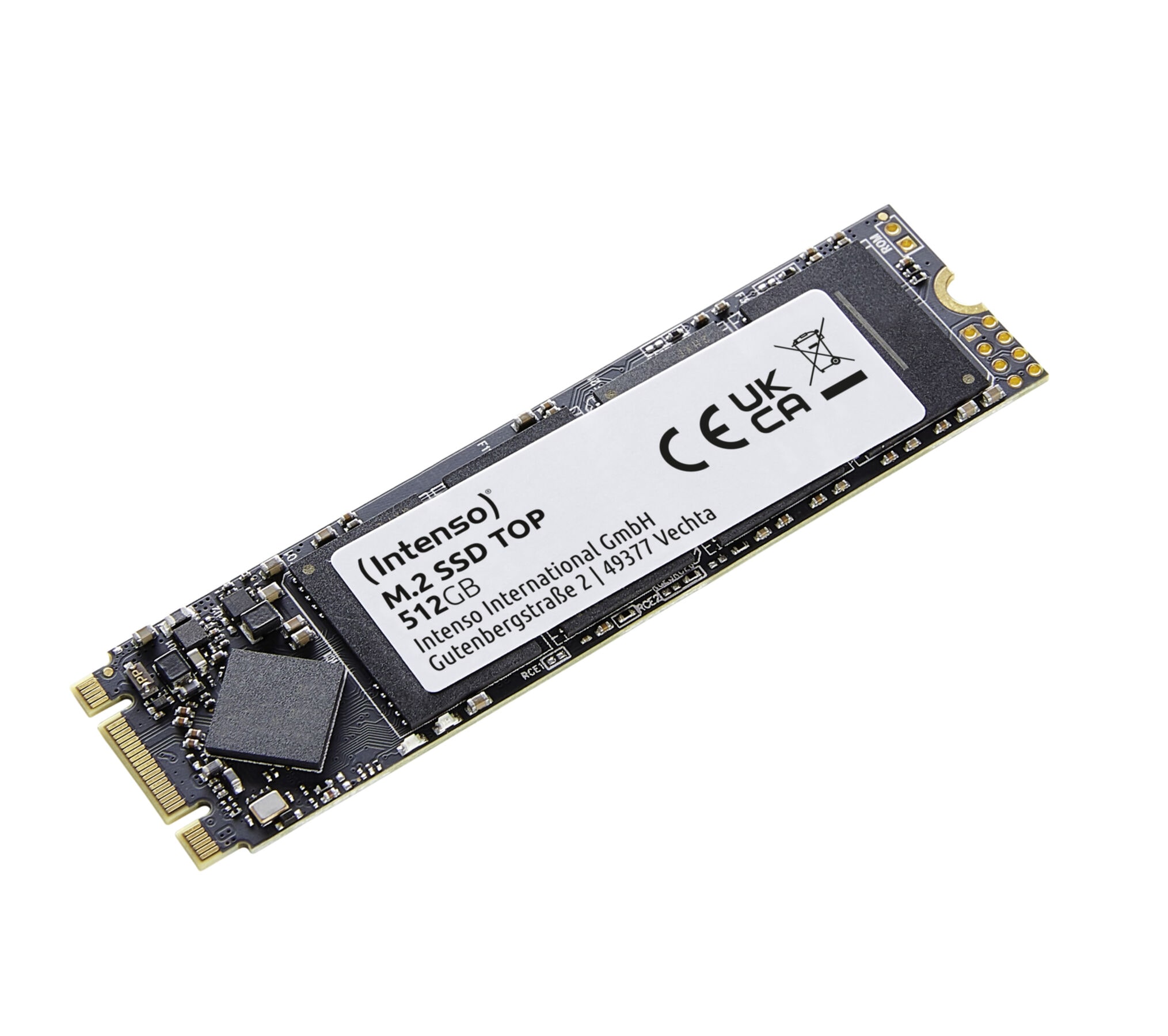 Intenso interne SSD »Top 512GB«, Anschluss M.2 (2880)