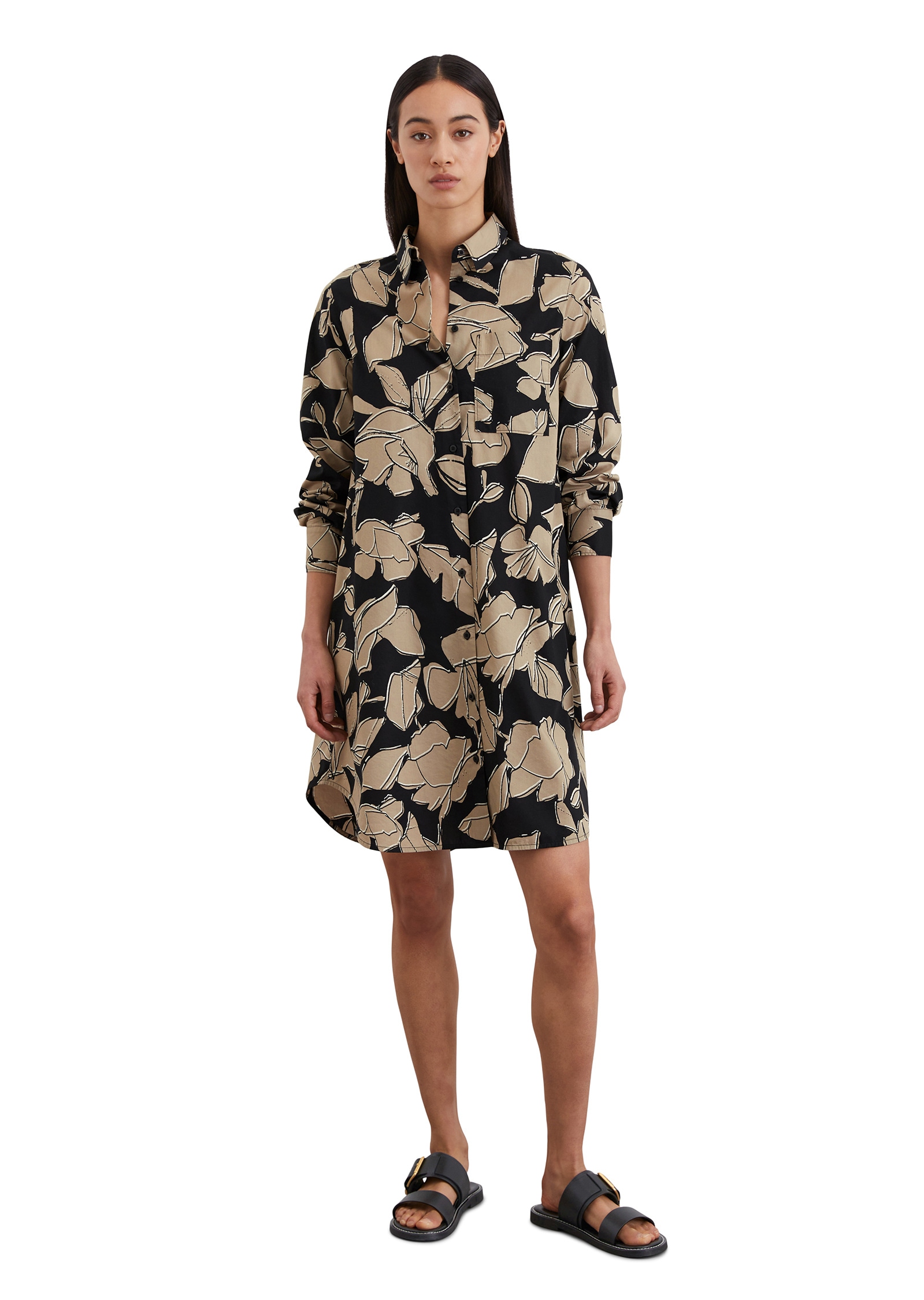 Marc O'Polo Hemdblusenkleid »mit TENCEL™ Lyocell«