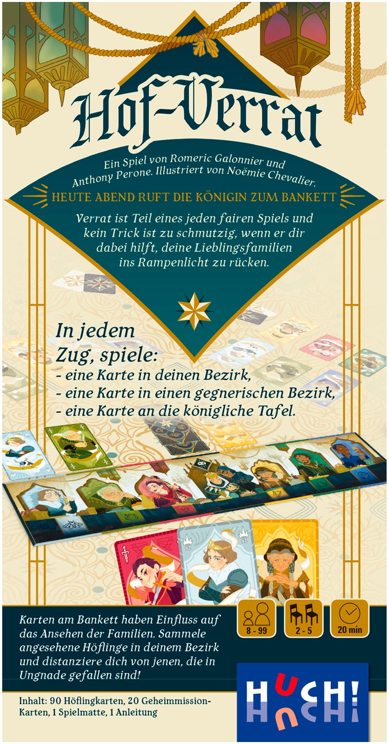 HUCH! Spiel »Hof-Verrat«