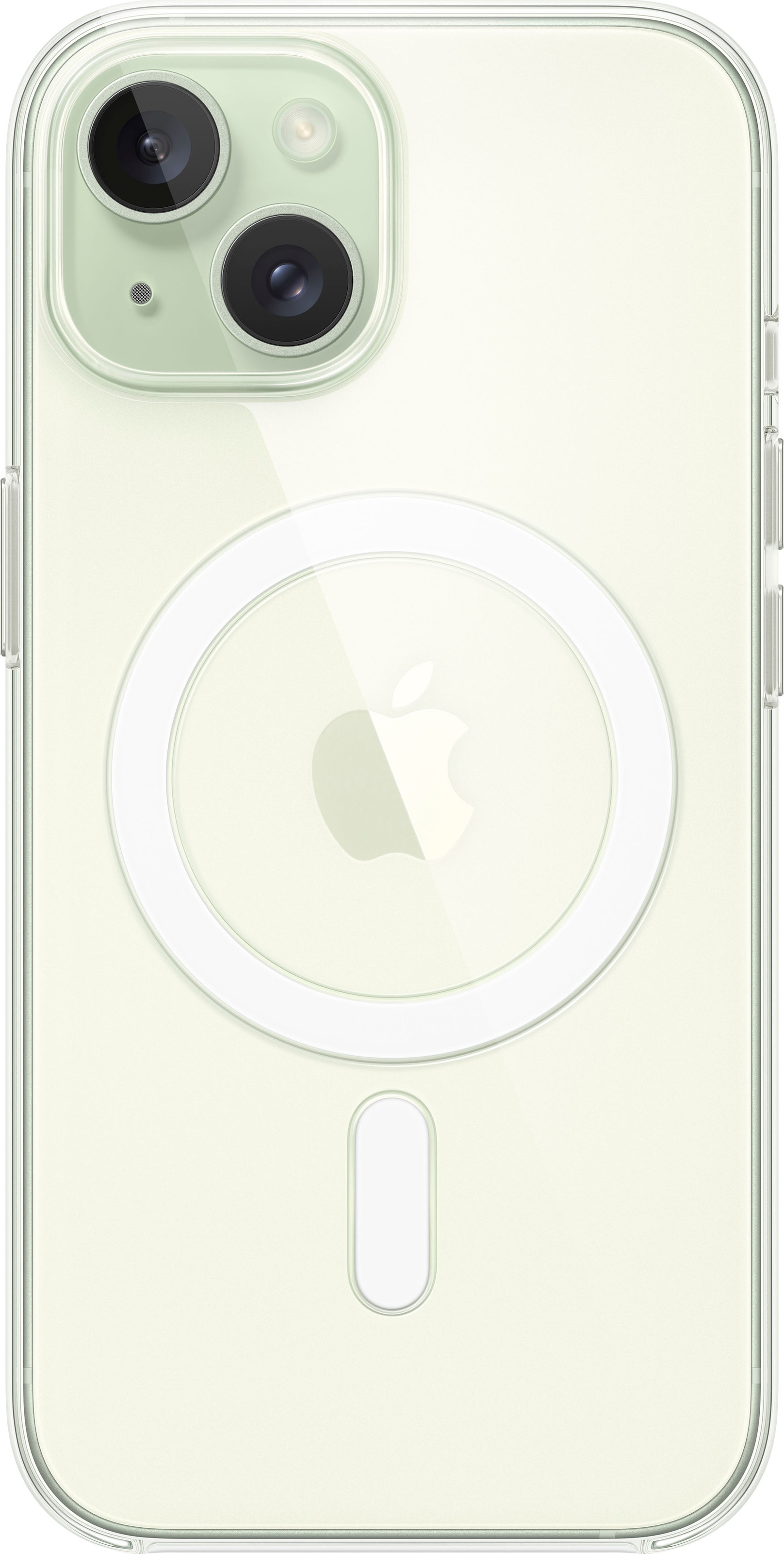 Apple Smartphone-Hülle »iPhone 15 Clear mit MagSafe«, Apple iPhone 15, 15,5 cm (6,1 Zoll)