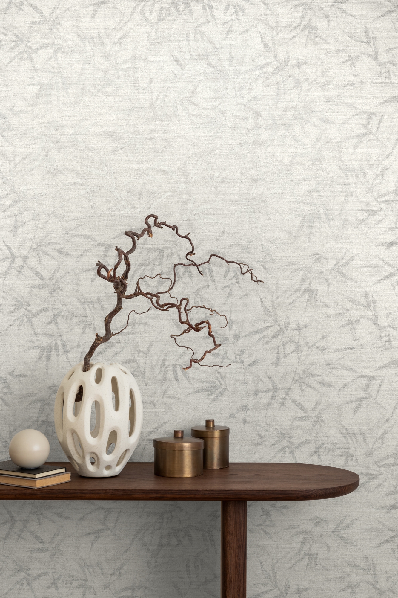 A.S. Création Vliestapete »Bambus-Tapete diverse Farben Blättermuster« botanisch strukturiert