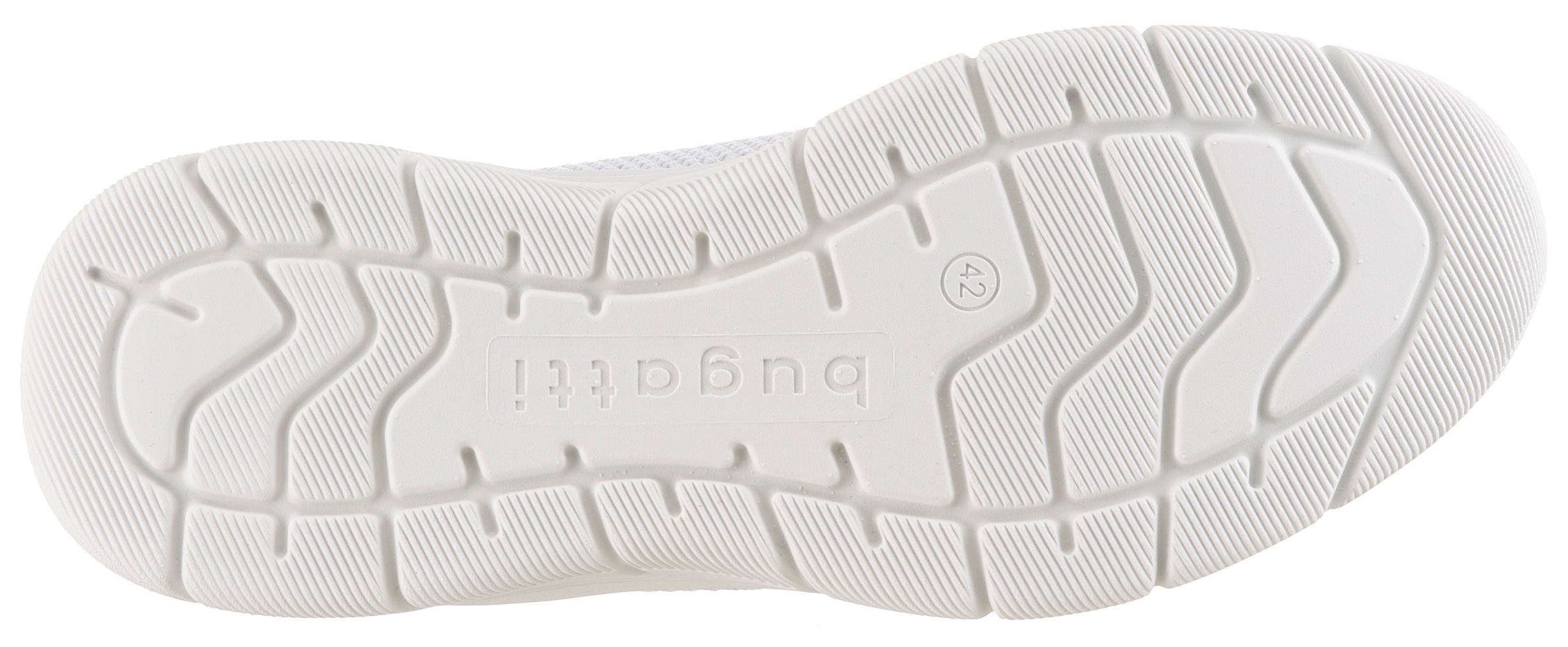 Thumbnail - bugatti Slip-On Sneaker, Freizeitschuh, Halbschuh, Slipper mit elastischen Schnürsenkeln