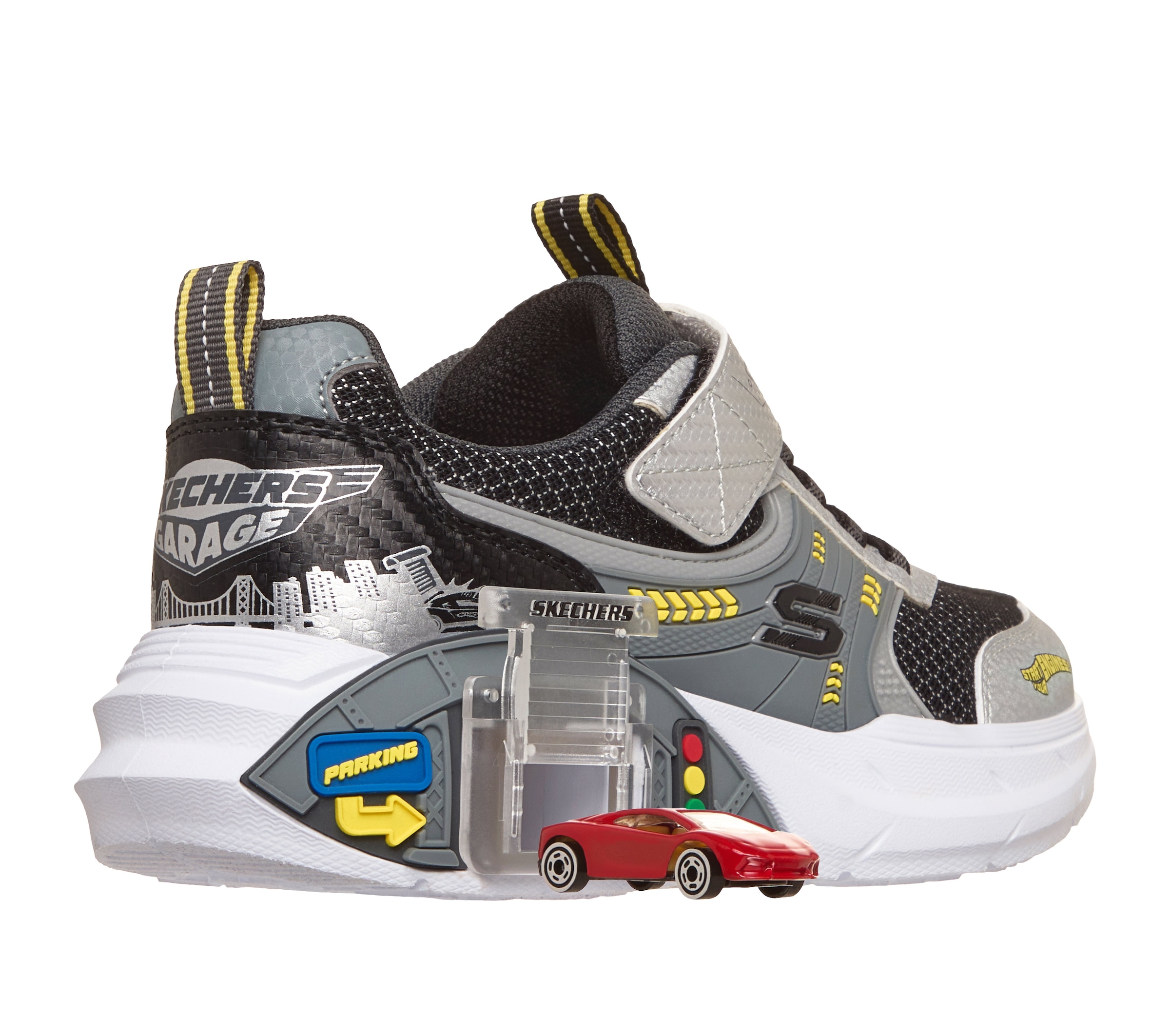 Skechers Sneaker »Compartment & Two Toy Cars«  Kinderschuh mit integriertem Toy Car, Größenschablone zum Download