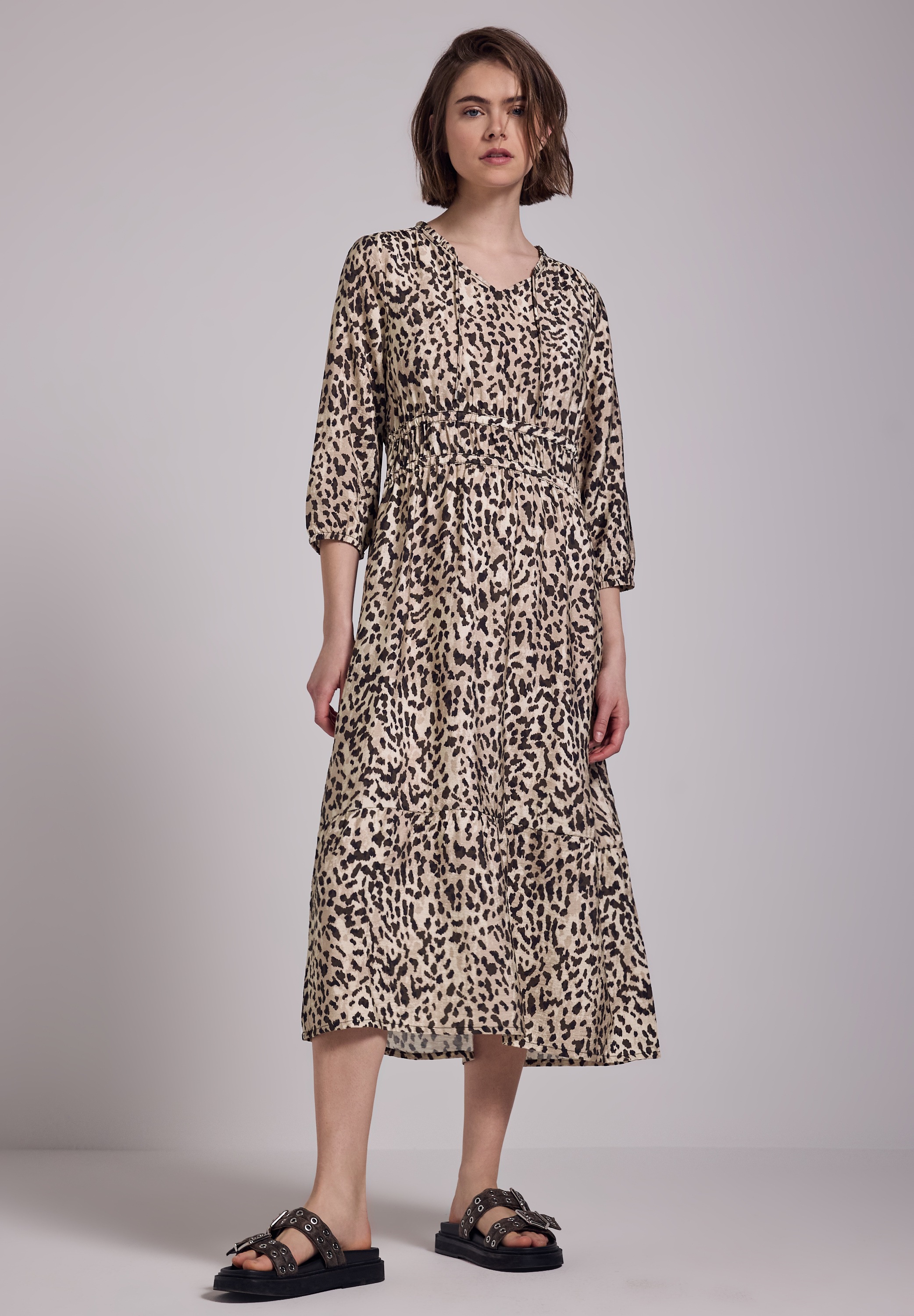 Street One Studio Midi Dress Brown 40 3