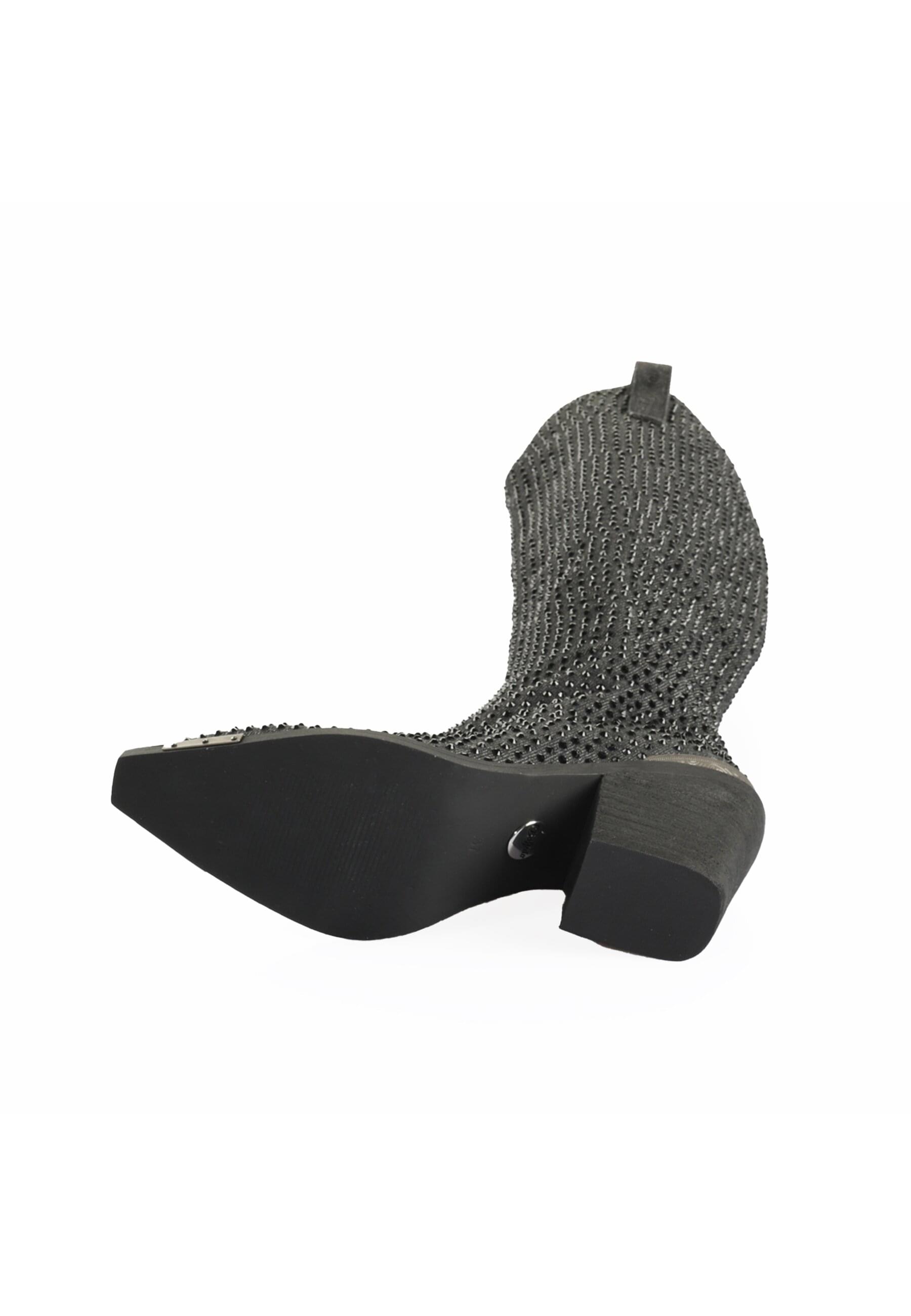 Thumbnail - Buffalo Stiefel "Buffalo West Boot Hi Glam Vegan Denim"