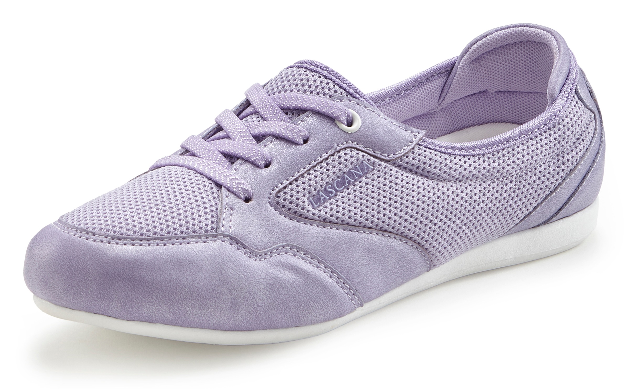 LASCANA Sneaker "Freizeitschuh, Halbschuh,", in modischer Mesh-Optik zum Re günstig online kaufen