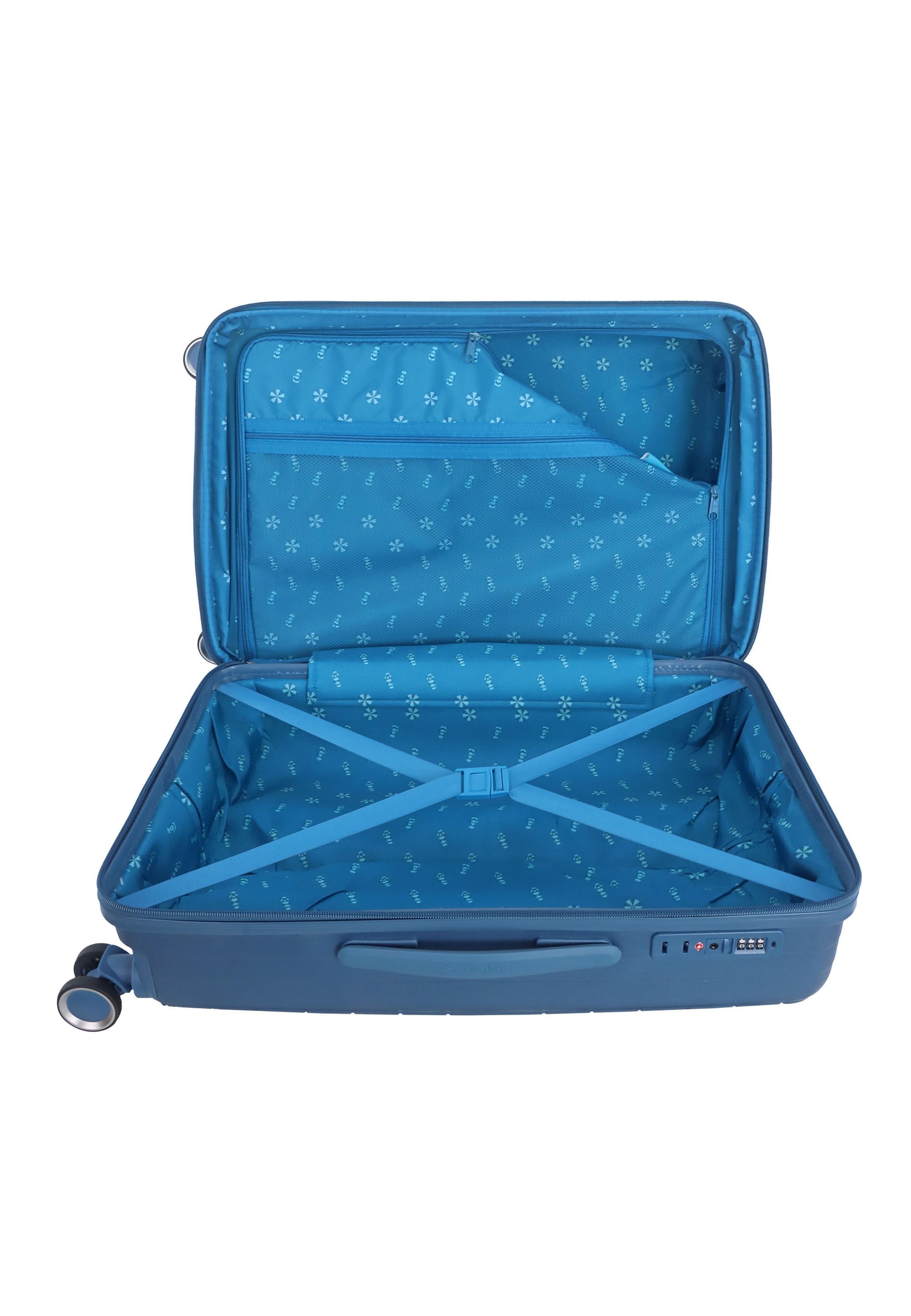 Saxoline® Koffer »Resort«, (3 St.), aus Polypropylen