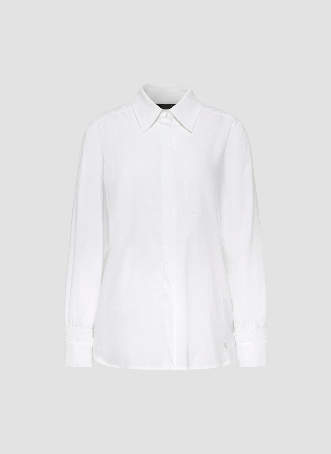 LeComte Klassische Bluse »LeComte Klassische Bluse mit Raffung am Langarm«