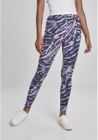 URBAN CLASSICS Leggings »Damen Ladies High Waist Tie ...