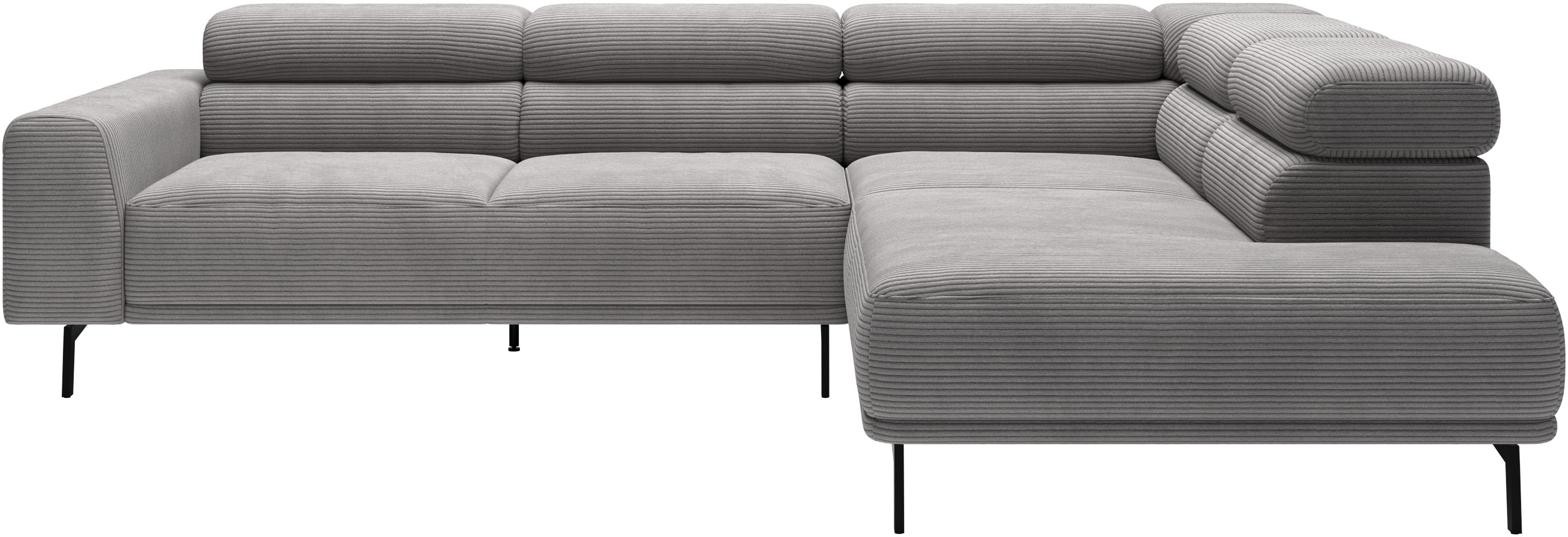 SCHÖNER WOHNEN-Kollektion "Tossa, Modernes Design trifft smarte Funktione, Breite 273 cm" Motorischer Sitzvorzug, Kopfteil-Funktion & Saugroboter-Höhe