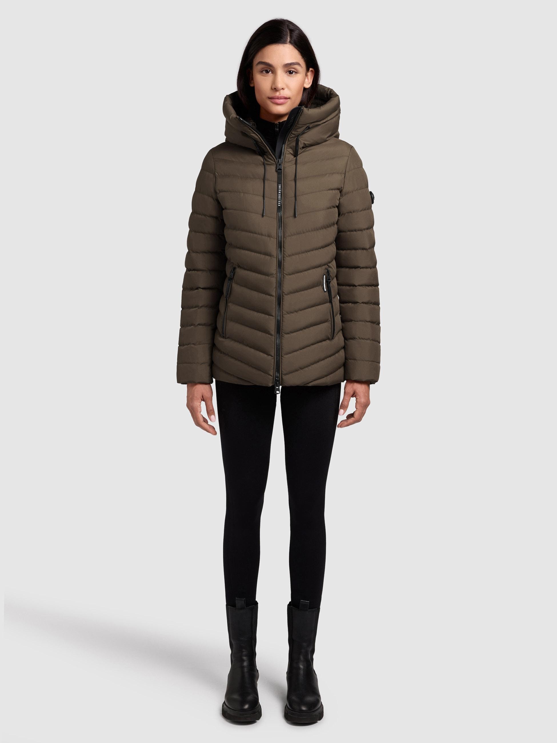 khujo Steppjacke »Pace-YM«, mit Kapuze, Warme gesteppte Winterjacke mit Kapuze