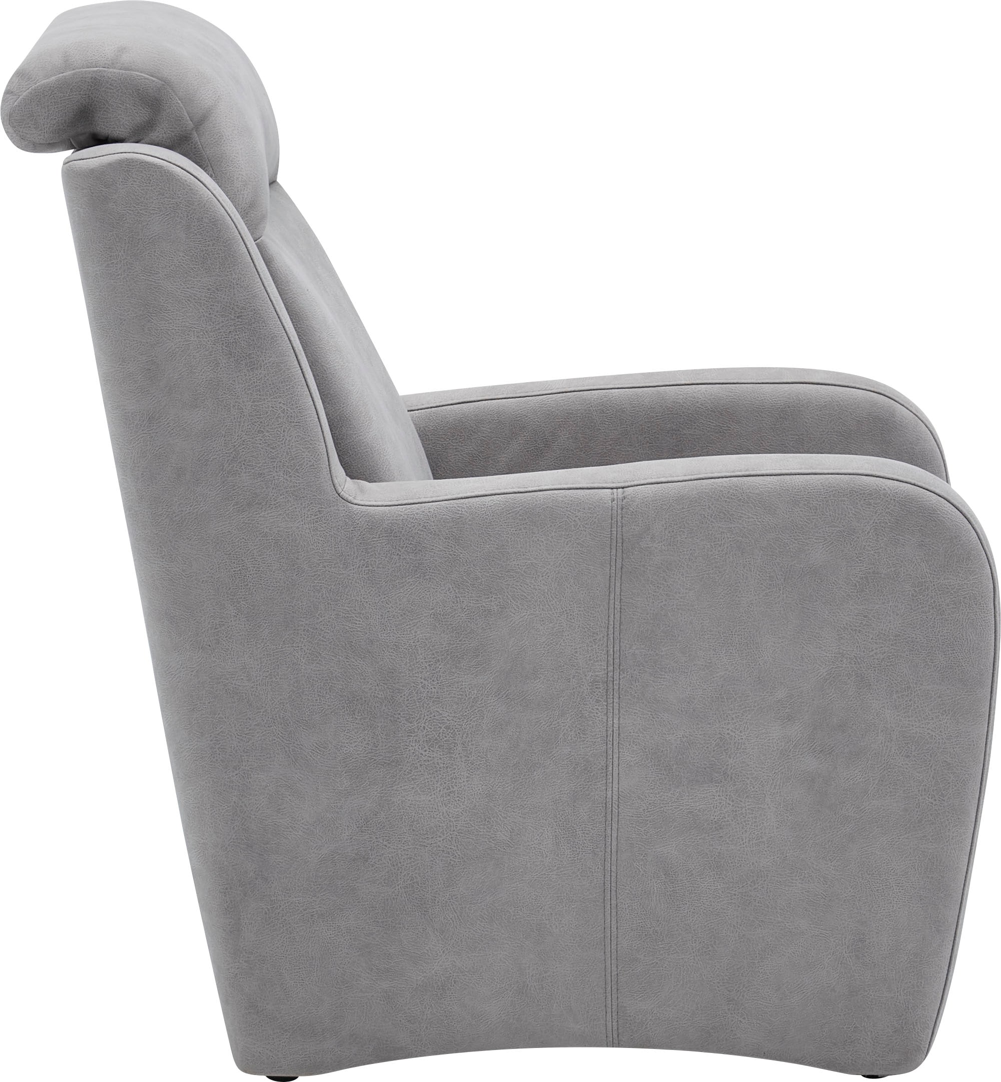 VILLA BECK Sessel »Varese«, inklusive Kopfteilverstellung, in Sitzhöhe 46 cm