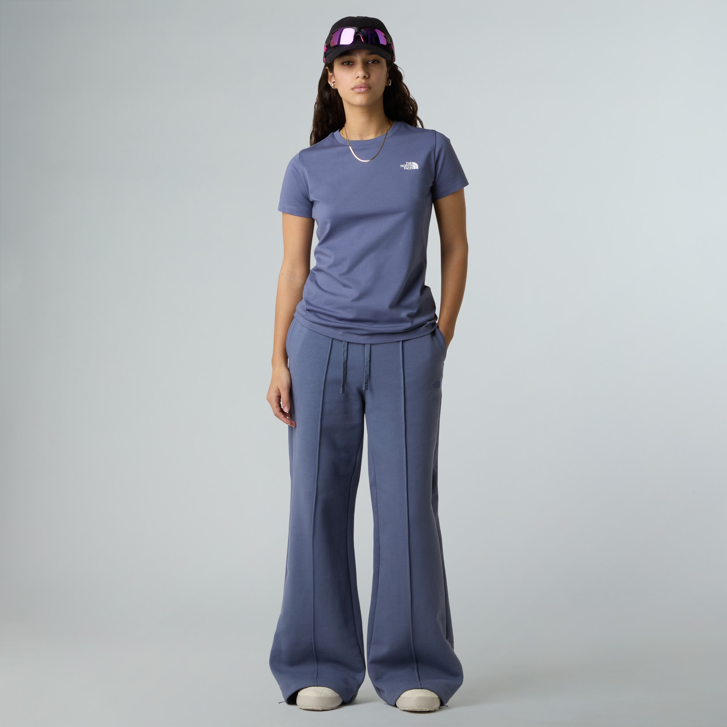 The North Face T-Shirt »W S/S SIMPLE DOME SLIM TEE«, (1 tlg.)