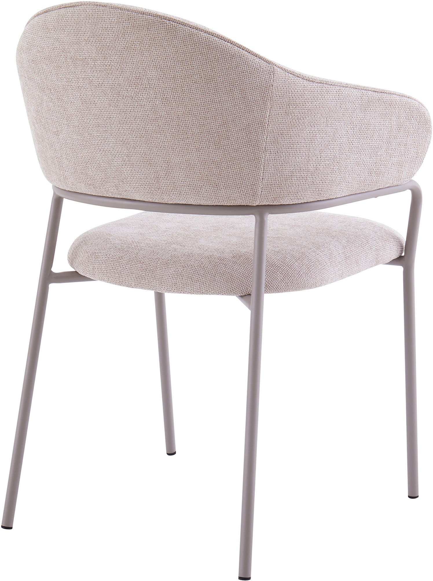 byLIVING Esszimmerstuhl »Curve« (Set) 2 Stk.moderner Stoff Stuhl mit gemütlichem Sitzkomfort, verschiedene Farben.