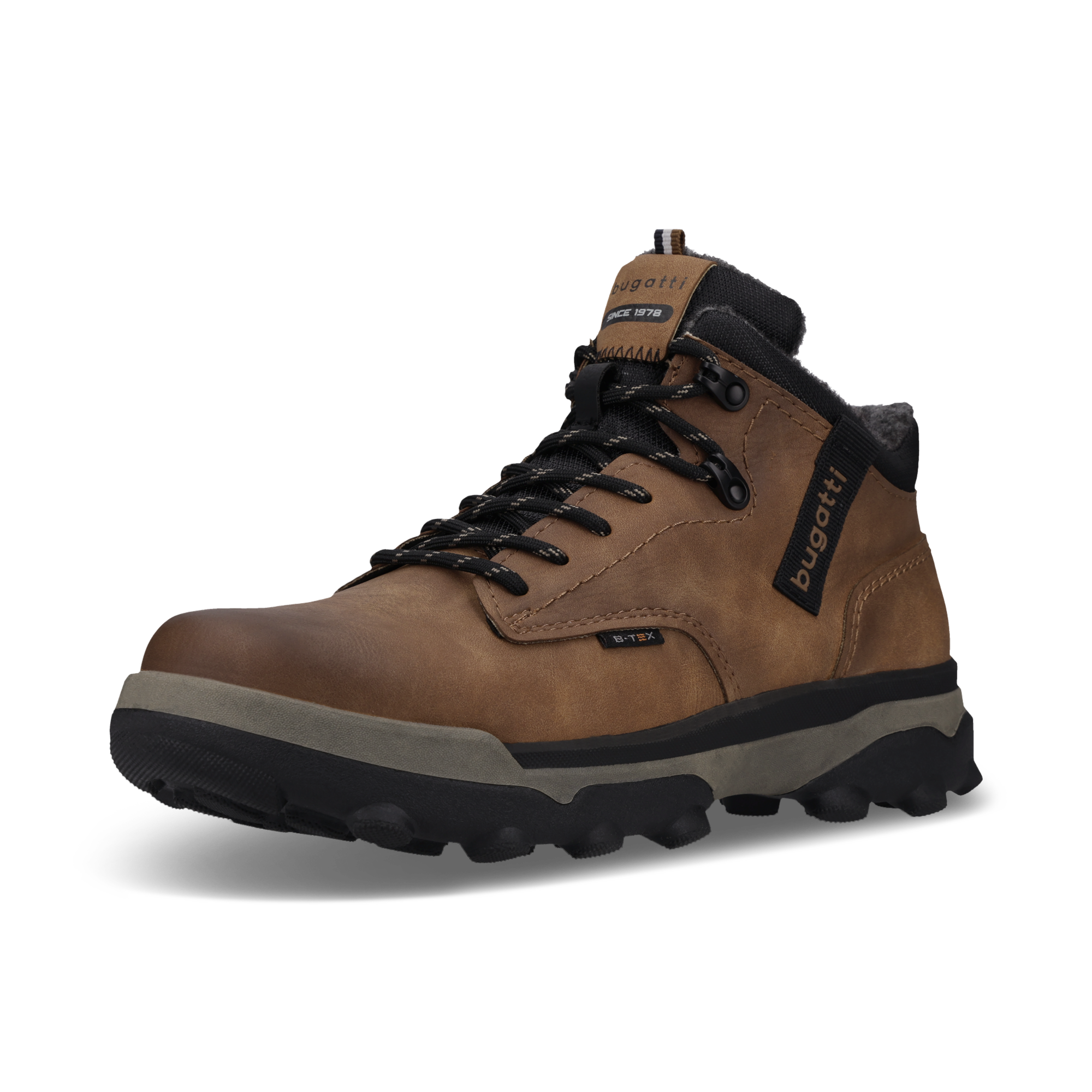 bugatti Stiefelette  Boots, Stiefelette mit Profilsohle