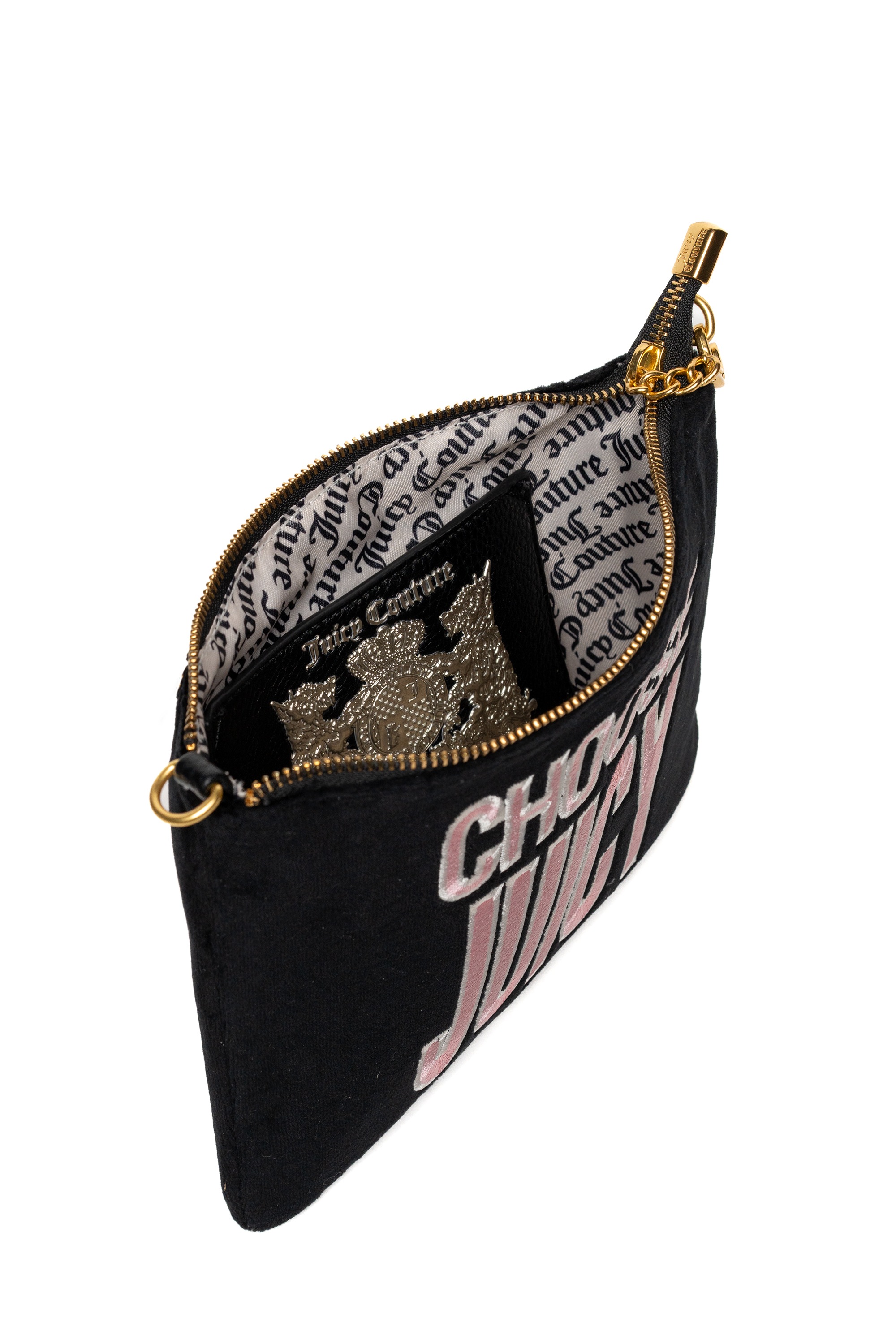 Juicy Couture Schultertasche »ELLA FLAT POUCH Damen« Schultertasche Damen, Mini Bag, Handtasche, Fashion, Lifestyle, Sale