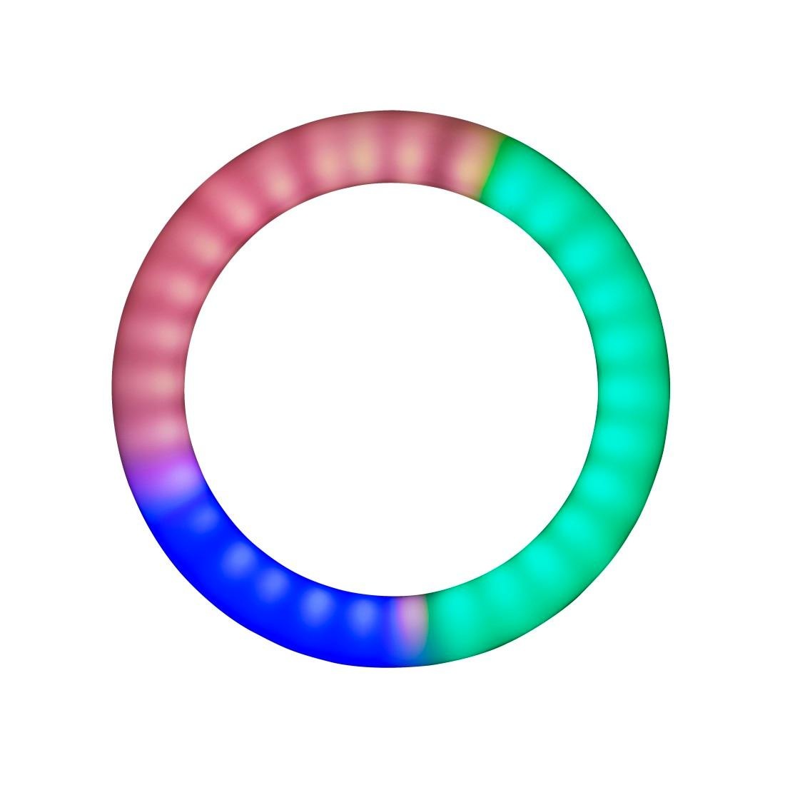 Hama Ringlicht »LED-RGB-Ringleuchte, Ringlicht, Smartphone-Set, faltbar«