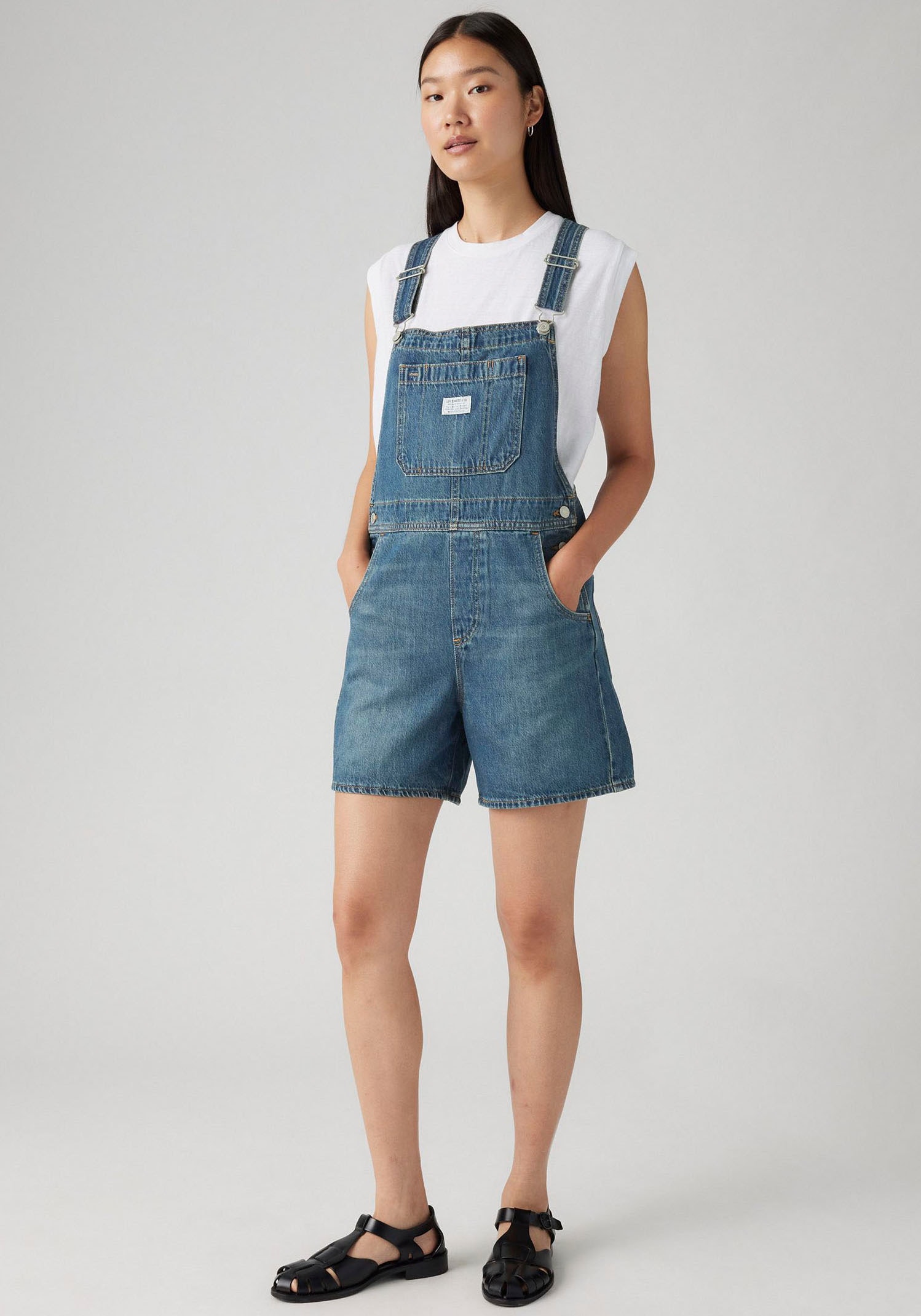 Levis Latzhose "UTILITY SHORTALL", im Five-Pocket Style günstig online kaufen