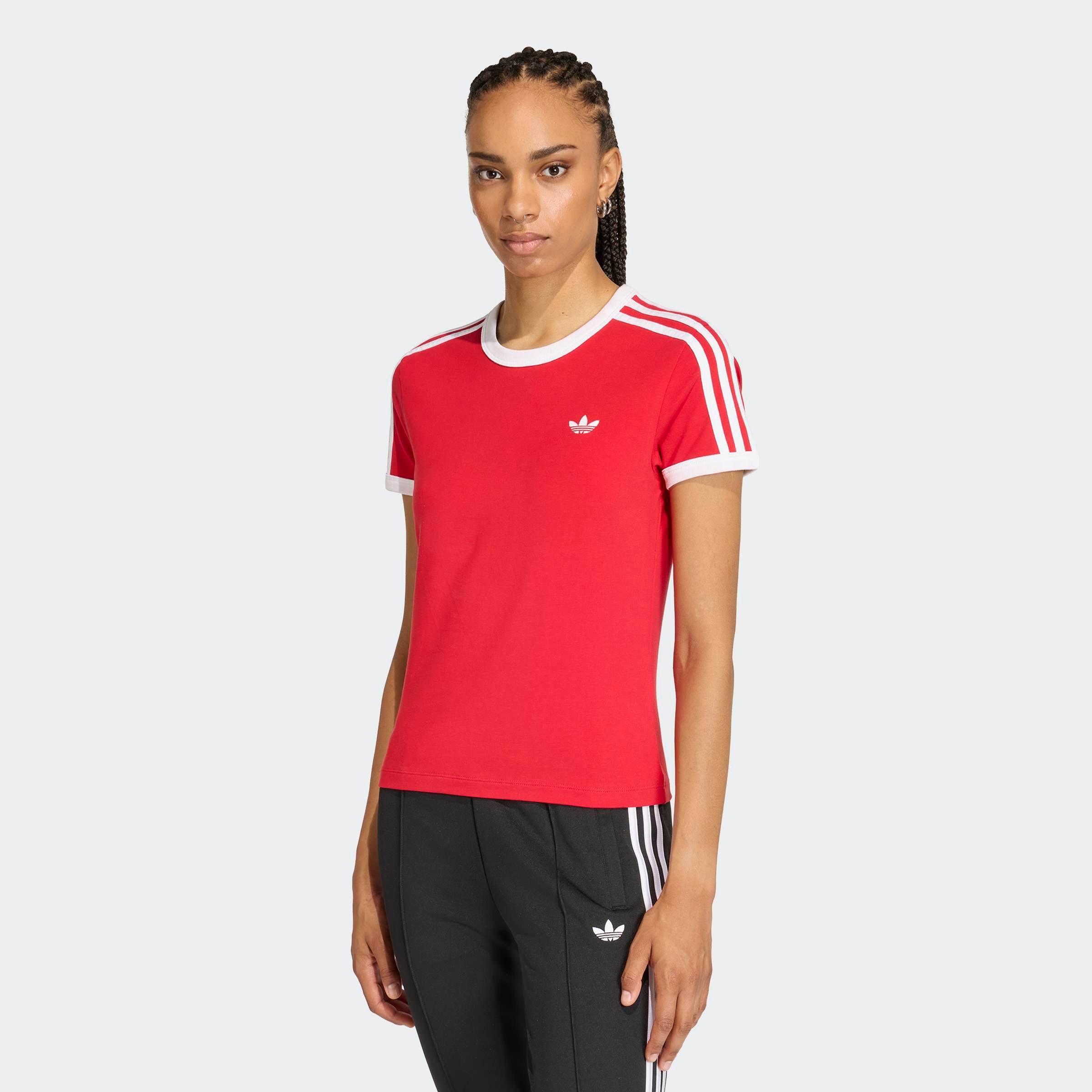 adidas Originals T-Shirt "3-STREIFEN SLIM" sanft anliegende Passform, ohne günstig online kaufen