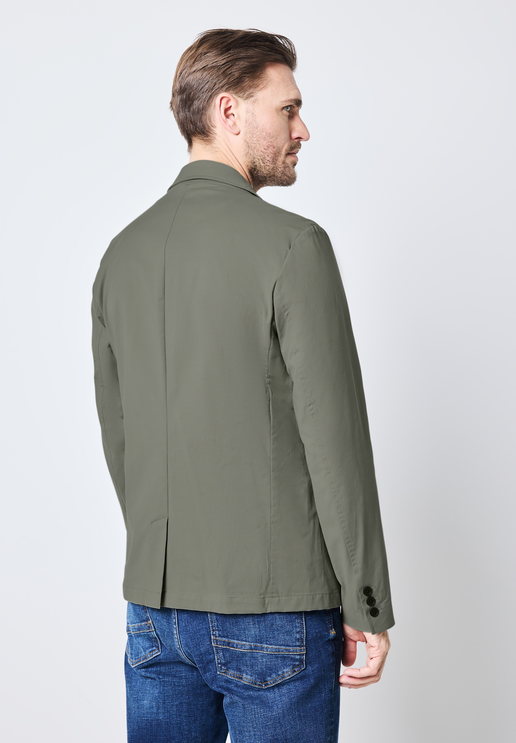 STREET ONE MEN Kurzjacke, ohne Kapuze, aus softem Materialmix günstig online kaufen