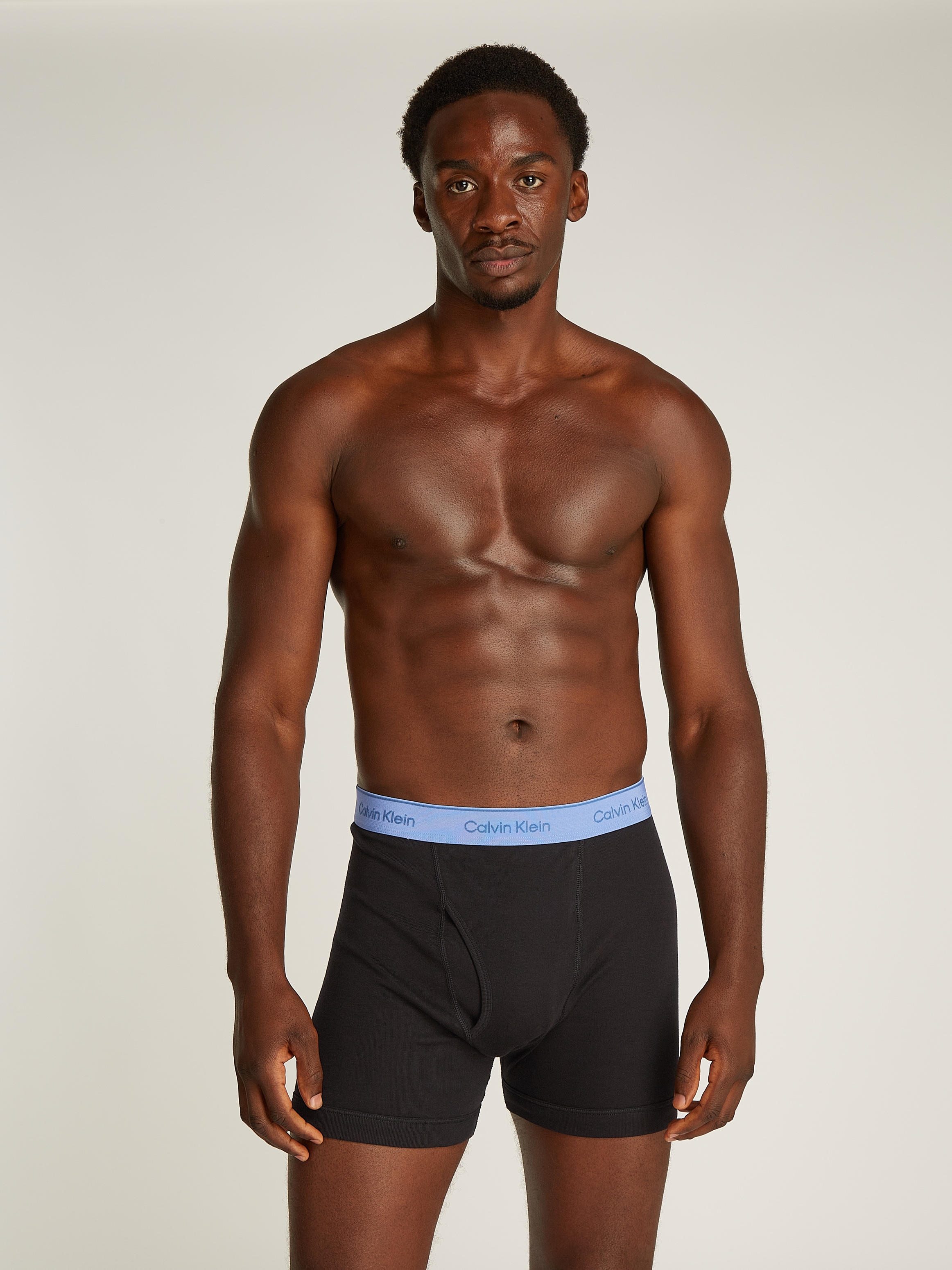 Calvin Klein Underwear Boxer »BOXER BRIEF 3PK«, (Packung, 3er-Pack), mit Logo-Elastikbund (3 Stück)