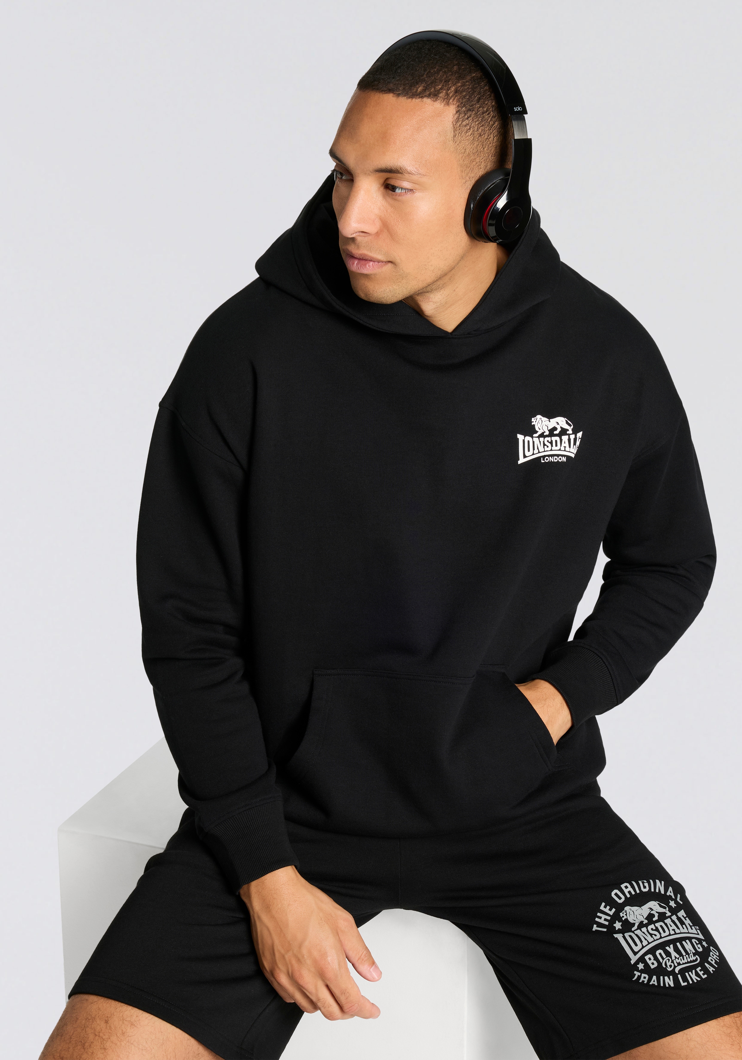 Lonsdale Kapuzensweatshirt "GATESHAW", Kapuzensweatshirt, aus Baumwolle und Polyester