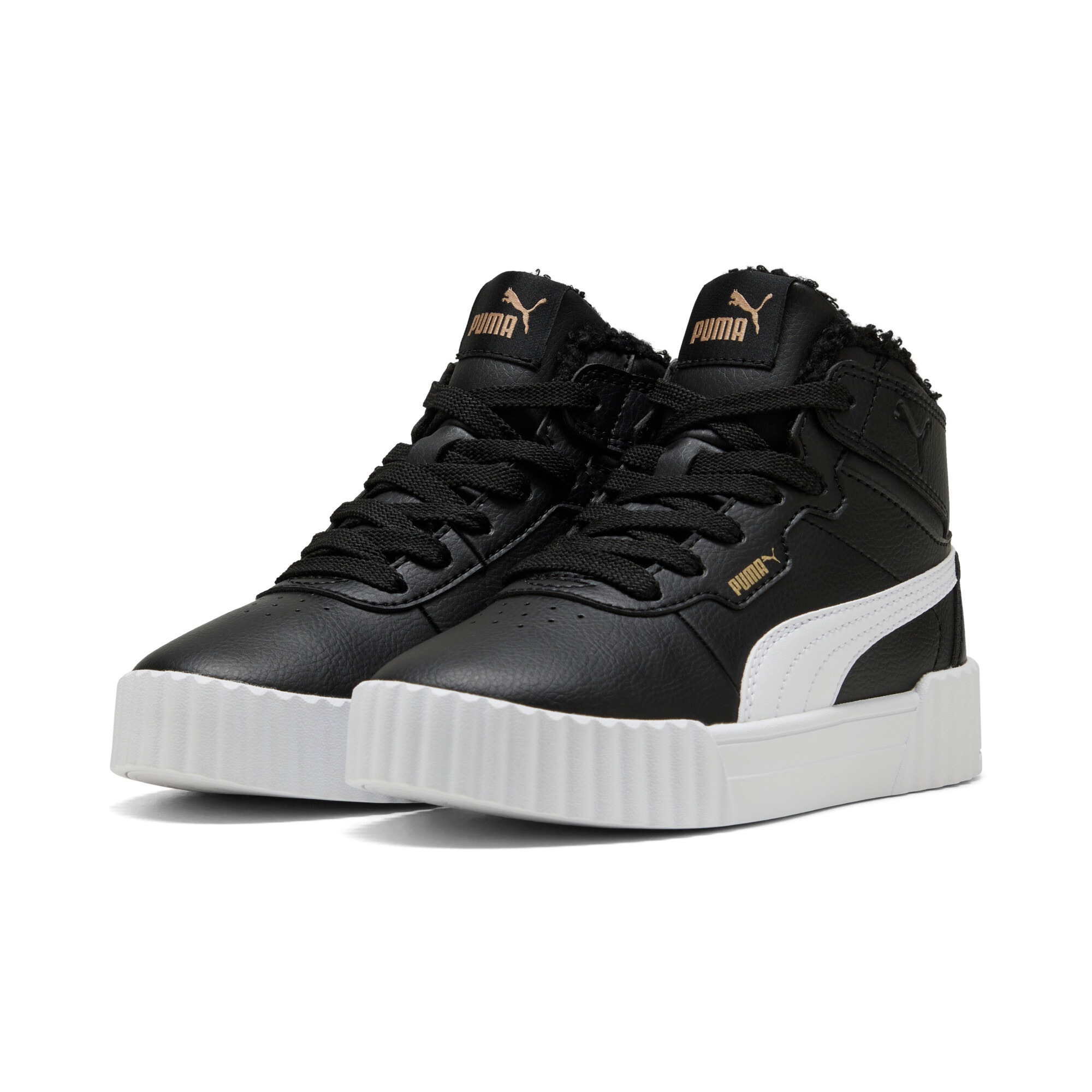 PUMA Sneaker "CARINA 30 MID WTR PS" für vielseitige Aktivitäten, mit Textil-Innenmaterial, mit Schnürung