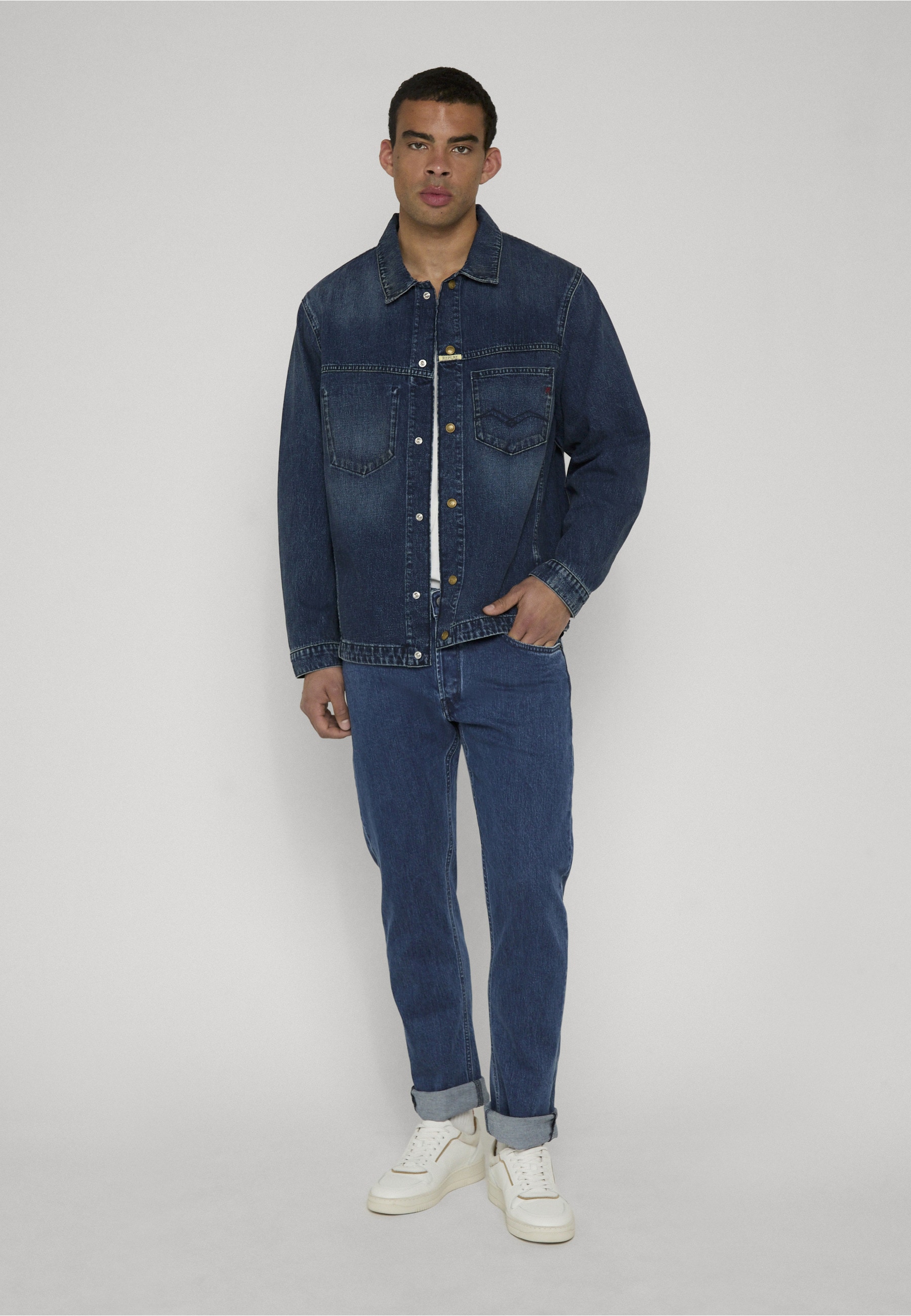 Replay Jeansjacke »Replay Jäckchen« 1 Stk. tlg. ohne Kapuze