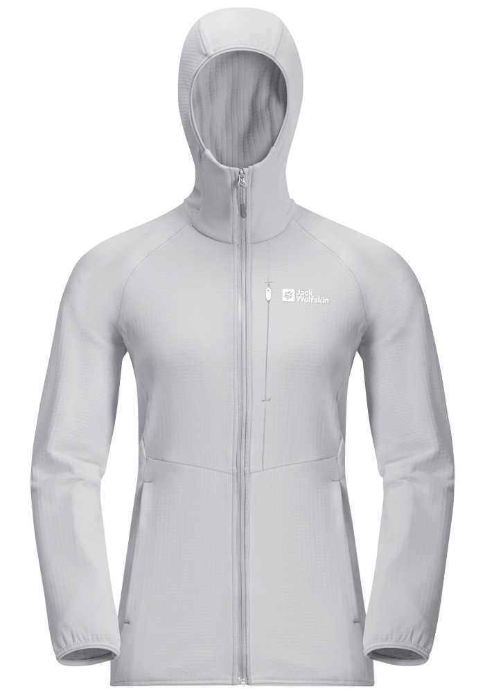 Jack Wolfskin Fleecejacke »KOLBENBERG HOODED FZ W«, mit Kapuze