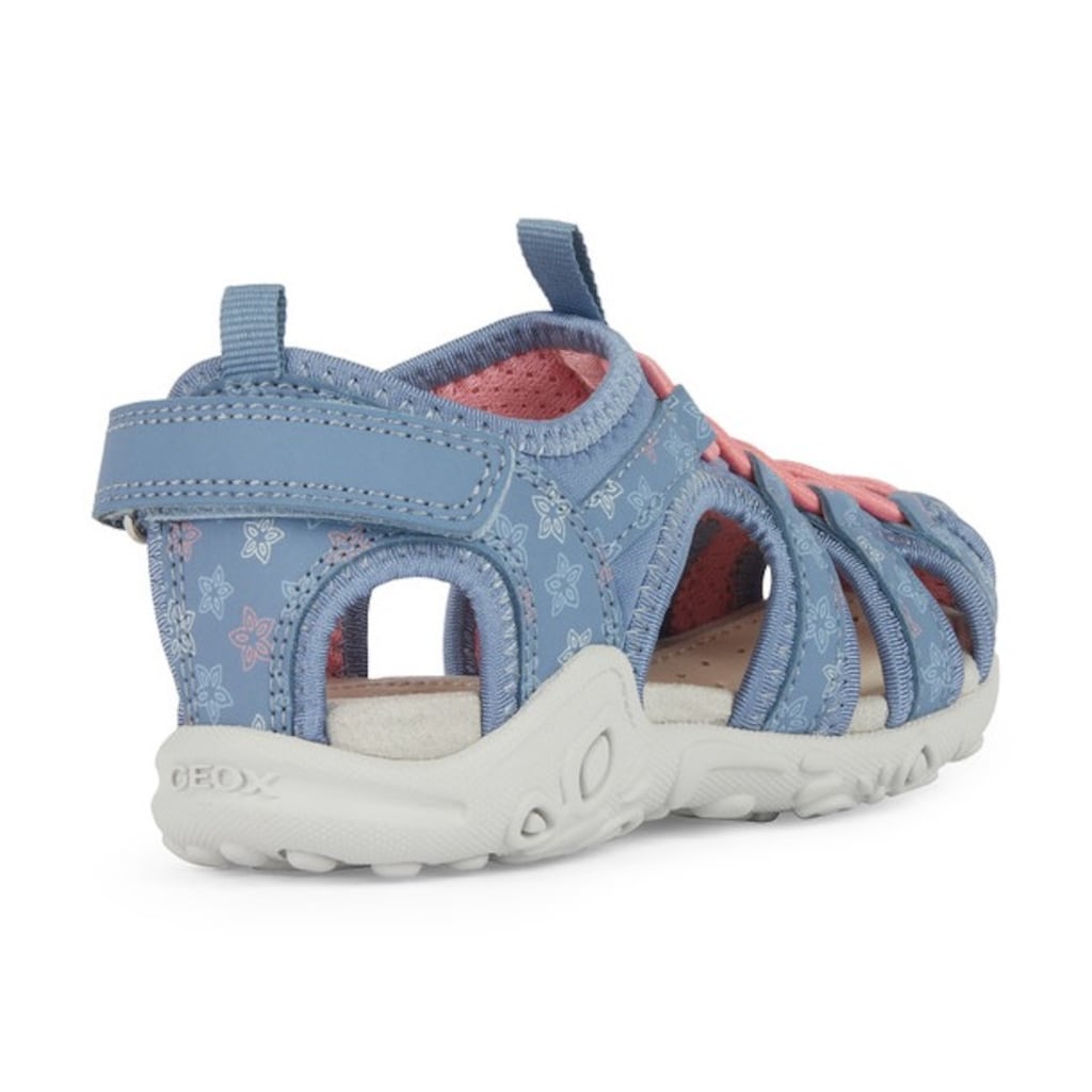 Geox Sandale »J SANDAL WHINBERRY G«, Sommerschuh, Klettschuh, Sandalette, mit Geox Spezial Membran