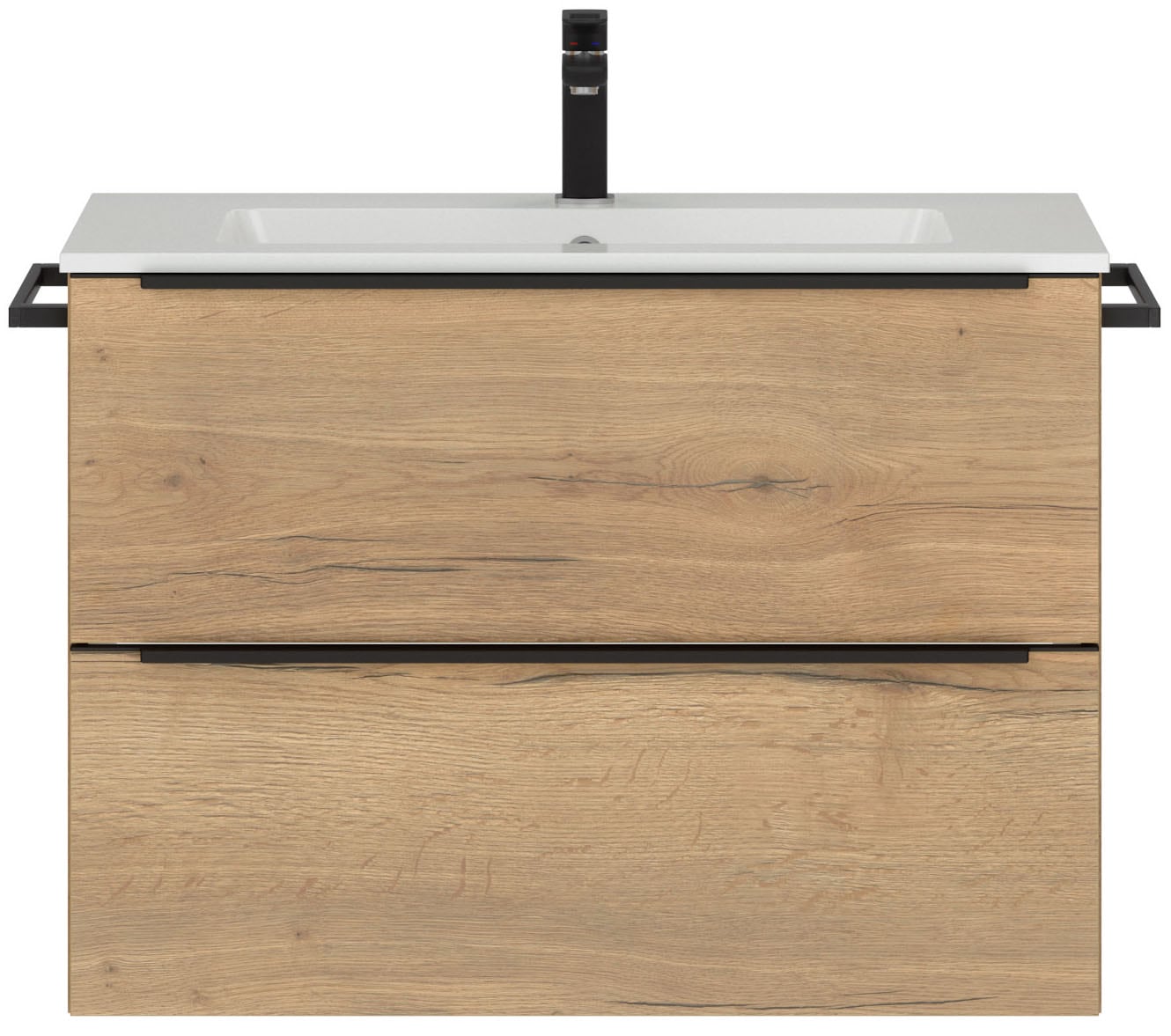 nobilia Waschtisch-Set "Levere" vormontiert, mit Soft-Close, 1 Stk. tlg. günstig online kaufen