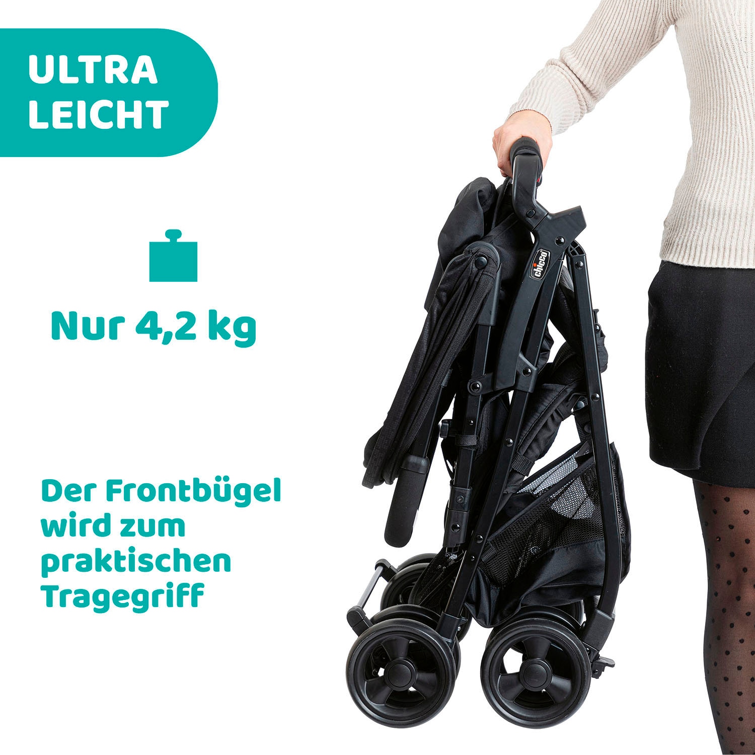 Chicco Sportbuggy »Ohlala 3«, inklusive Regenschutz