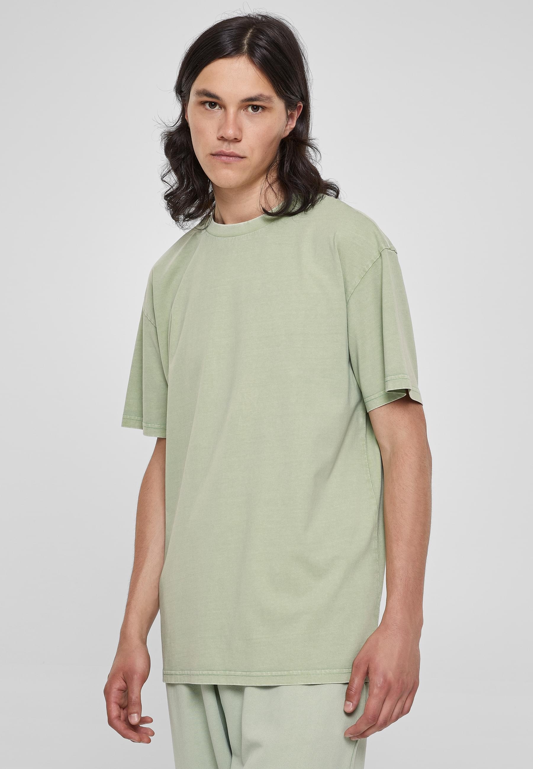 URBAN CLASSICS T-Shirt »Urban Classics Herren Heavy Oversized Acid Wash Tee«, (1 tlg.)