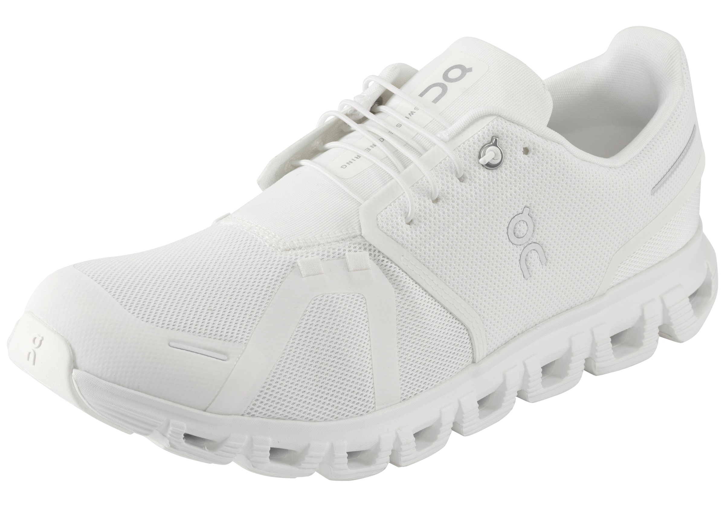 "Sneaker ON RUNNING ""On Running Cloud 6"", Herren, Gr. 42, weiß weiß, Synthetik, Schuhe Sneaker"