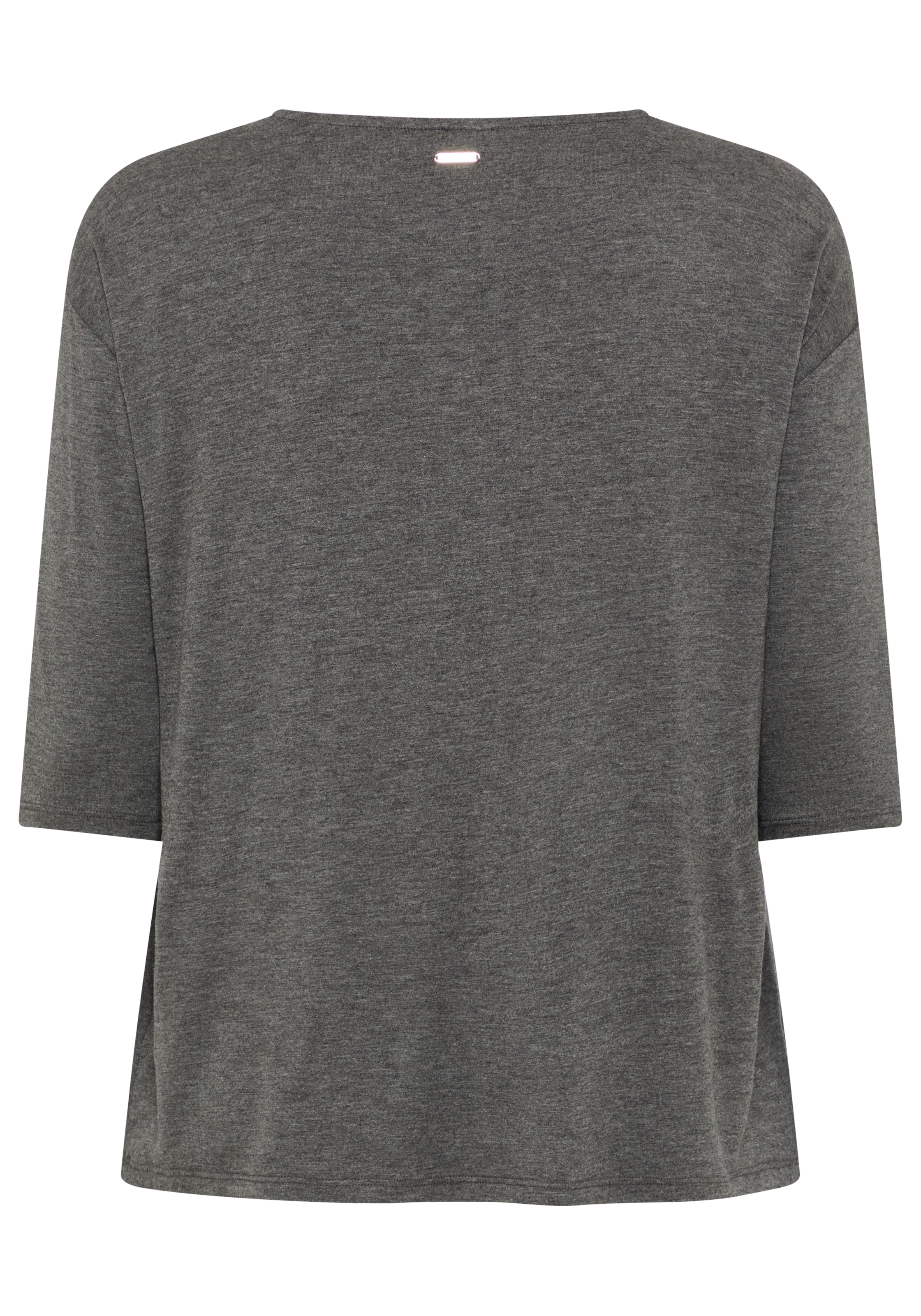 Laura Scott CURVE 3/4-Arm-Shirt »Große Größen« figurumschmeichelnd, hüftbedeckend, mit Rundhalsausschnitt