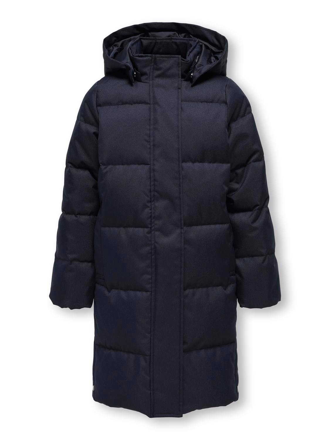 KIDS ONLY Steppmantel "KOGIRENE PUFFER COAT OTW NOOS" mit seitlichen Druckknöpfen
