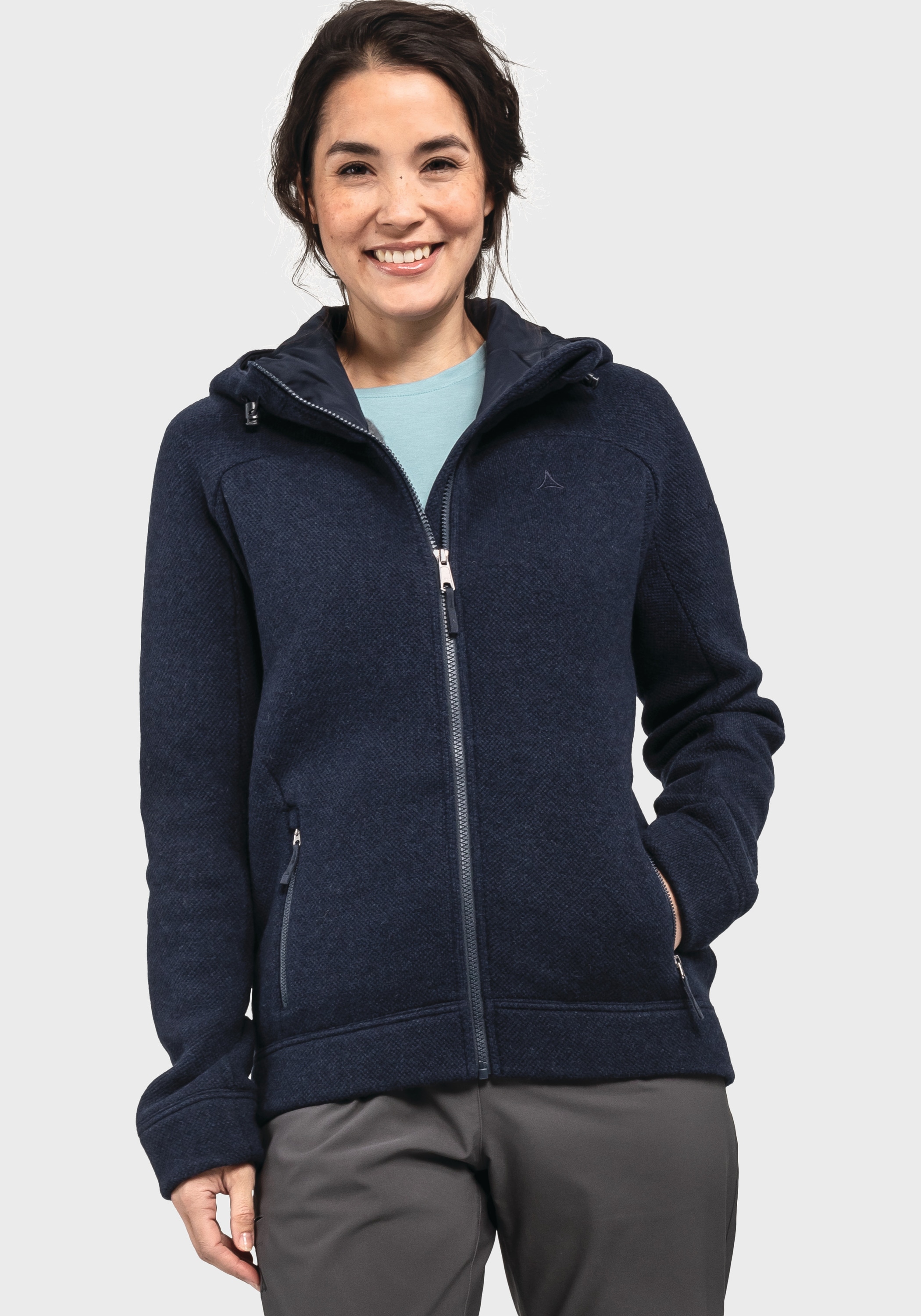 Schöffel Fleecejacke »Fleece Hoody Lakefield L«, mit Kapuze