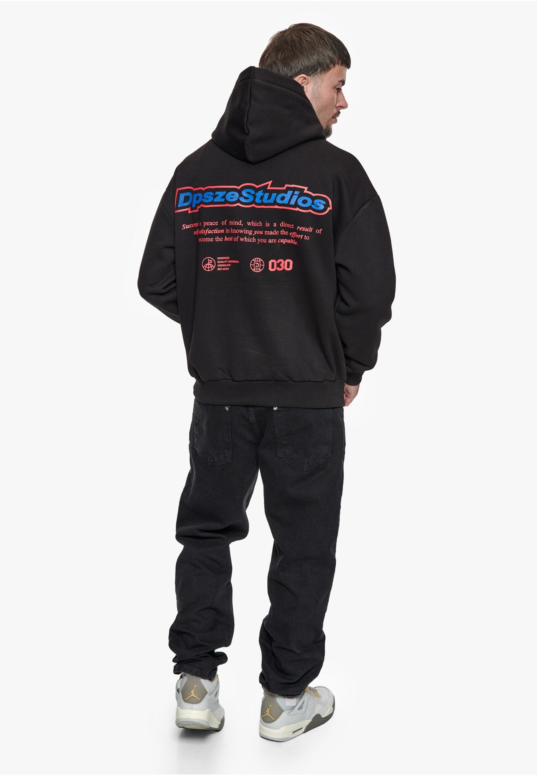 Dropsize Kapuzensweatshirt »Dropsize Herren Dropsize Heavy Oversize Peace Of Mind Hoodie«, 1 Stk.
