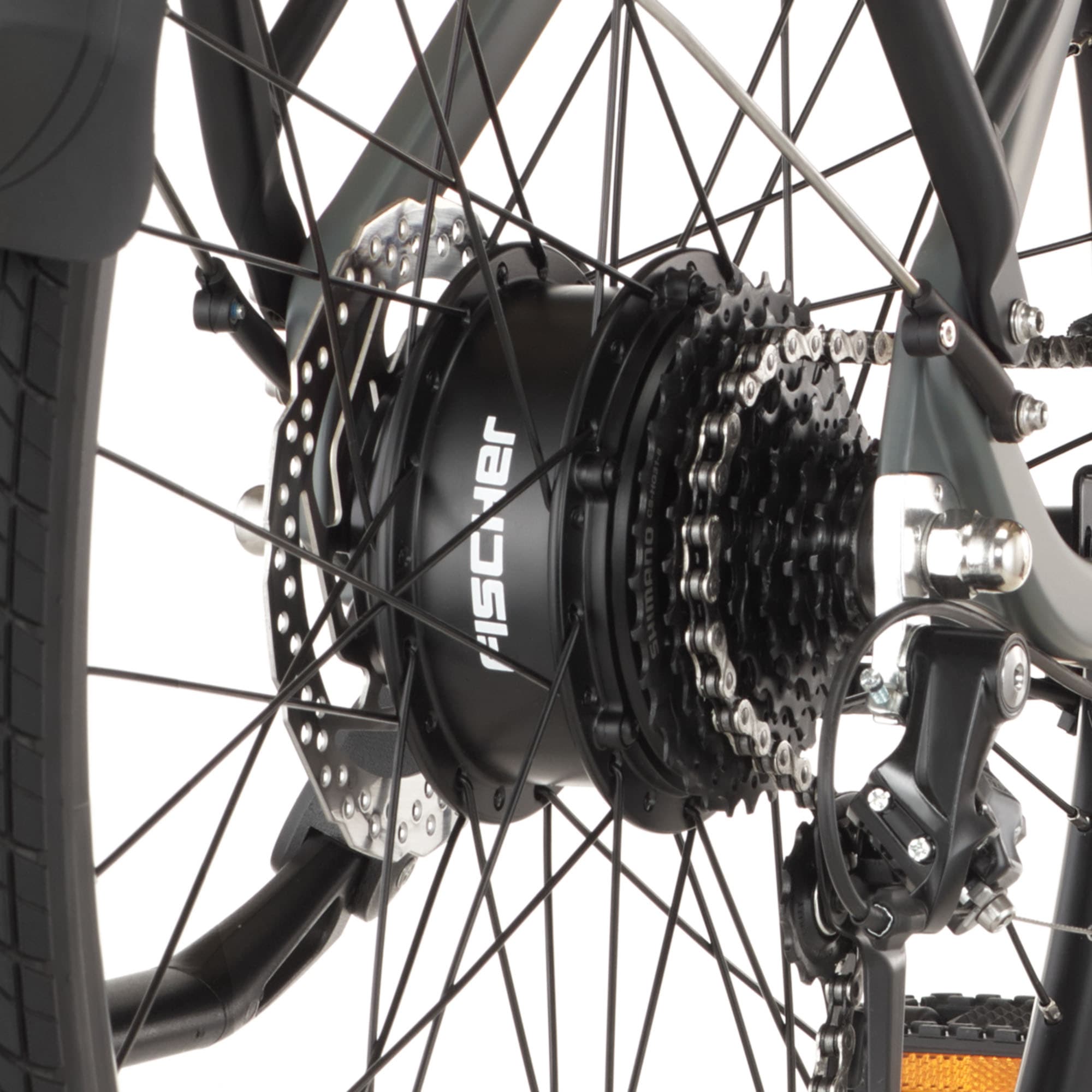 FISCHER Fahrrad »CITA MOVE 01 474 W« 8 Gang Shimano Acera RD-M3020-8 Schaltwerk Heckmotor