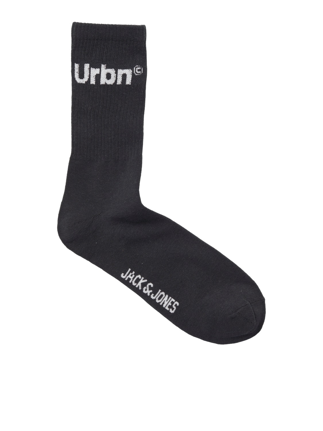 Jack & Jones Freizeitsocken »JACURBN TENNIS SOCKS 3 PACK SN«, (Packung, 3 Paar), mit Schriftzug