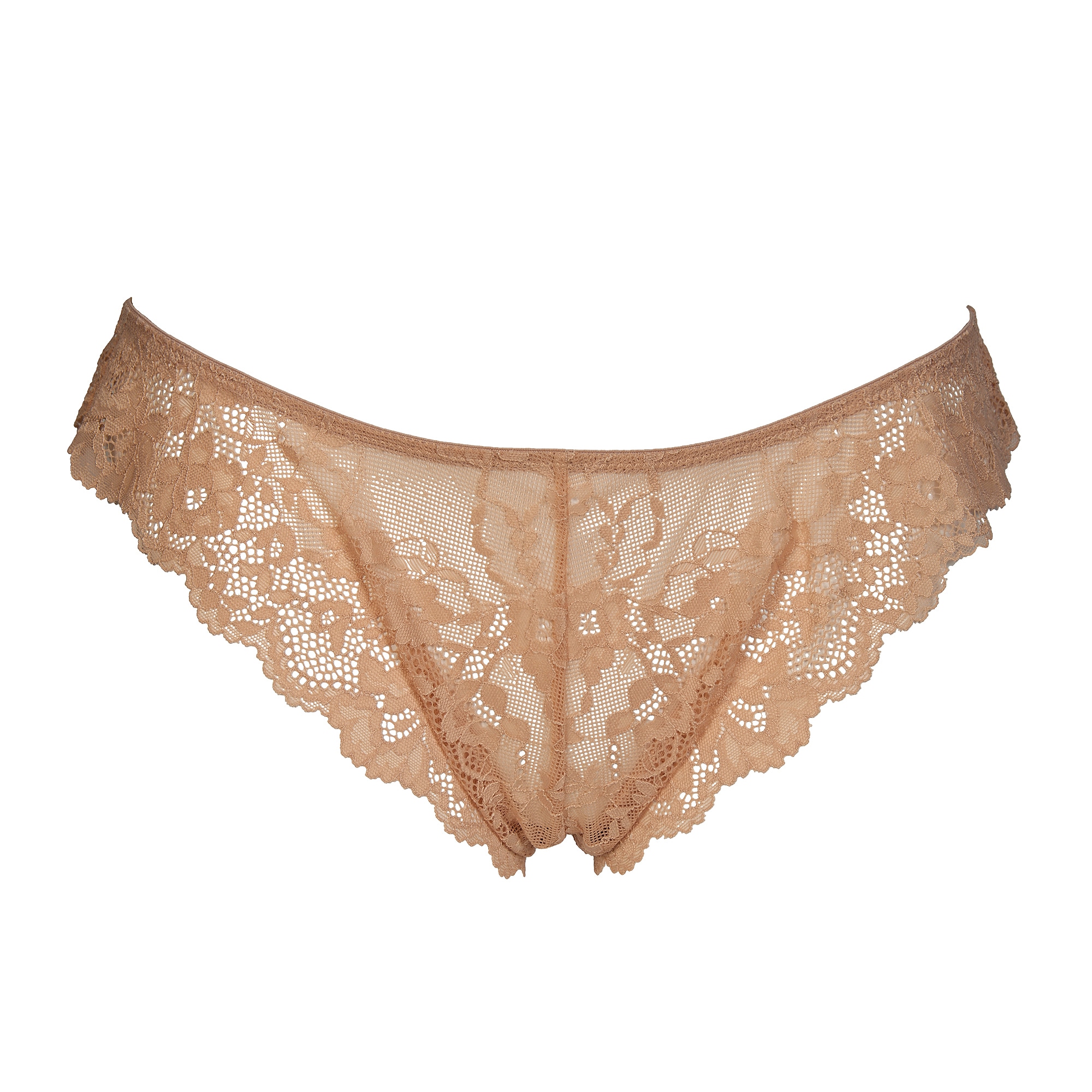 After Eden Brasilslip, mit floraler Spitze