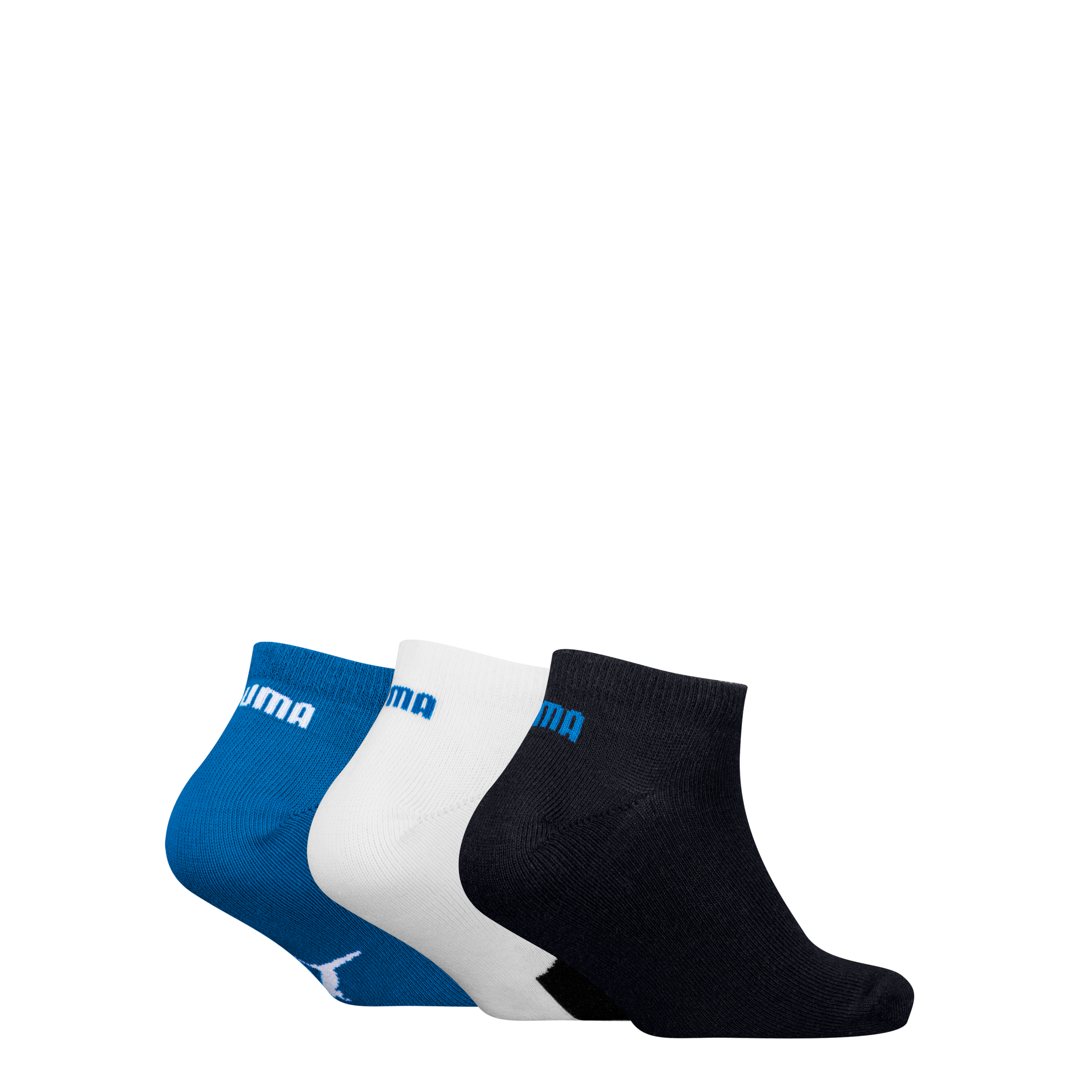PUMA Sneakersocken »PUMA KIDS BWT SNEAKER 3P«, (3 Paar), Flache Zehennähte, Logo