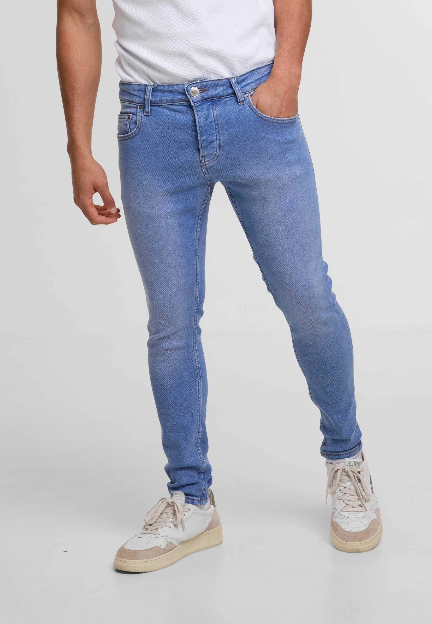 2Y Studios Bequeme Jeans »2Y Studios Herren 2Y Basic Cropped Skinny Fit Denim«