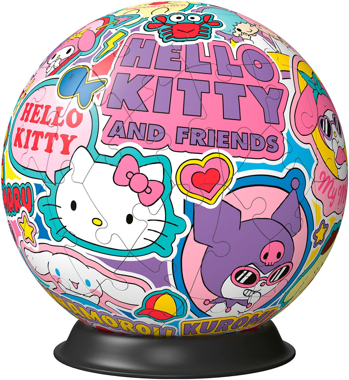 Ravensburger Puzzleball »Hello Kitty and Friends«, Made in Europe