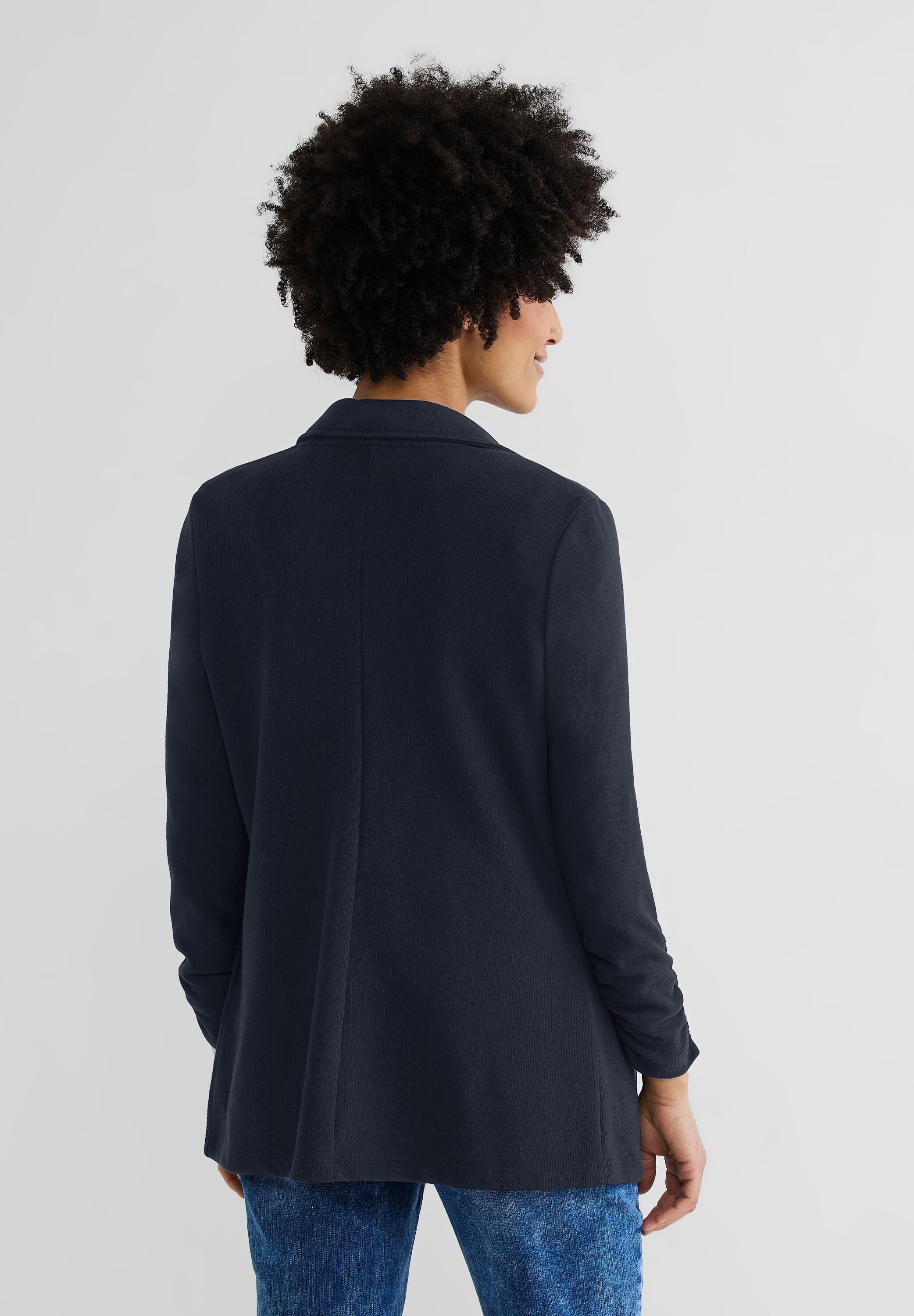 STREET ONE Longblazer, mit Knopf Details